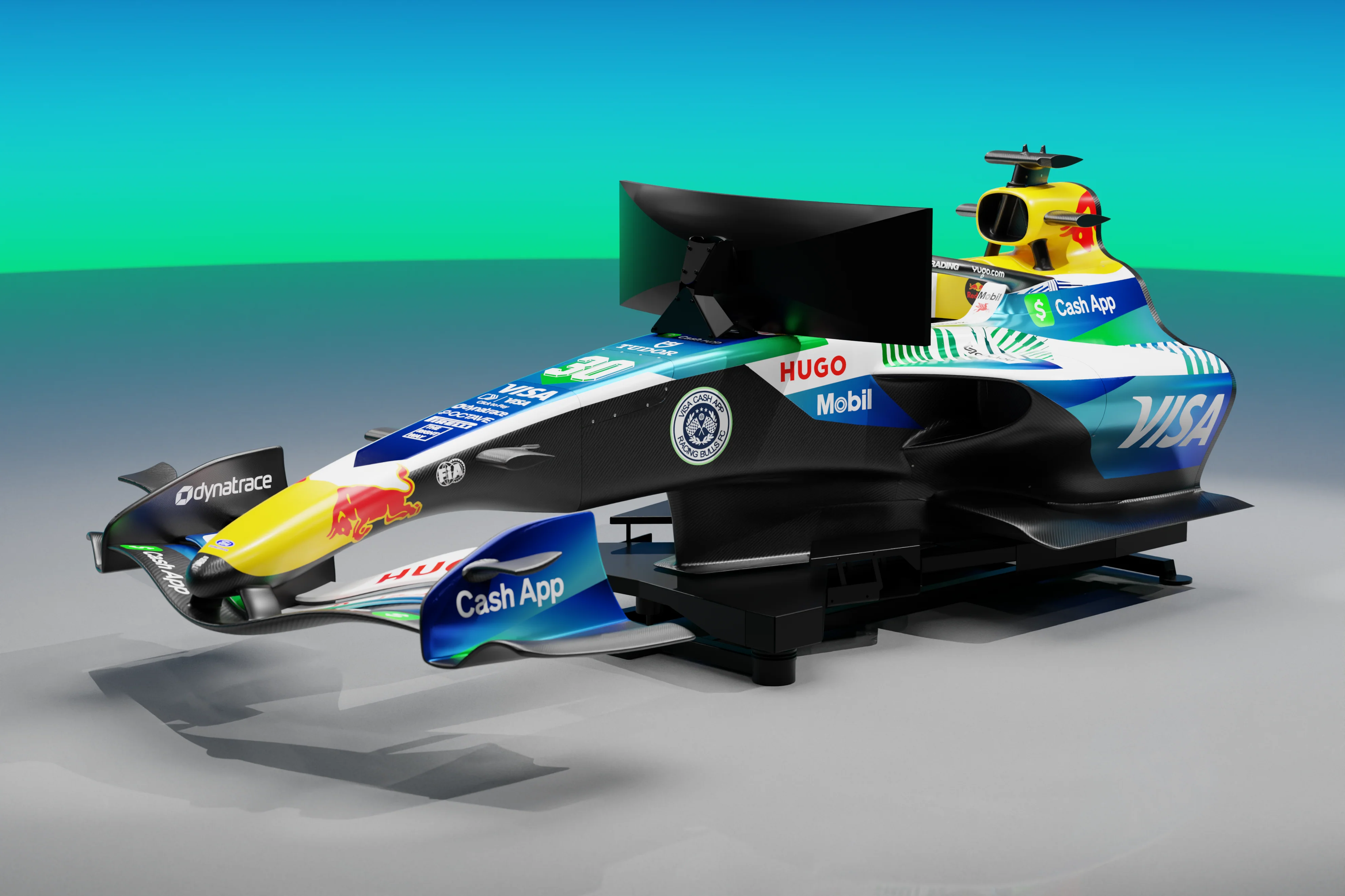 2026 VCARB FC Visa Cash App Racing Bulls Formula One ® Team Motion Simulator - Image 11