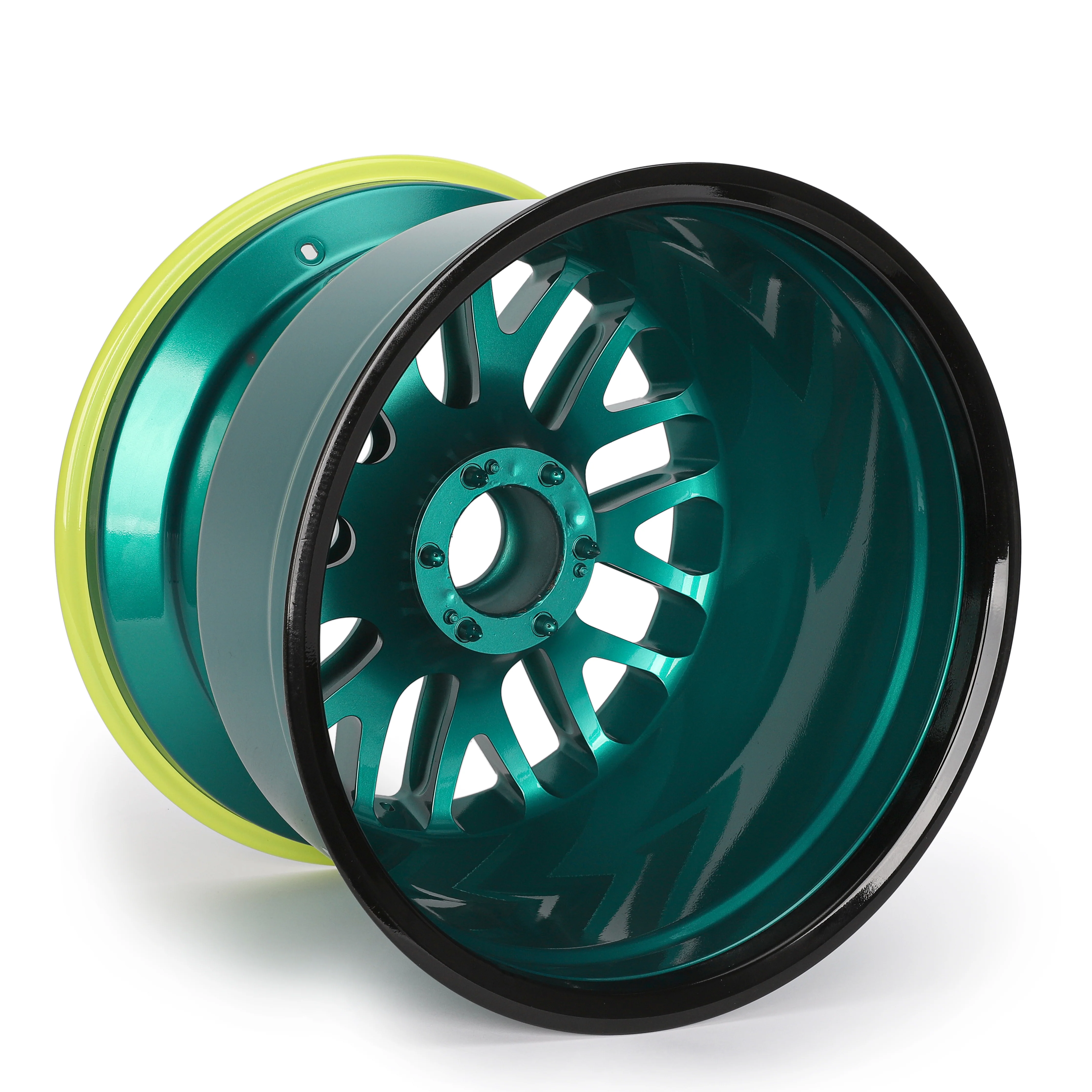 Aston Martin Aramco F1 ® Team Front Wheel Rim Table 2024 - Image 8