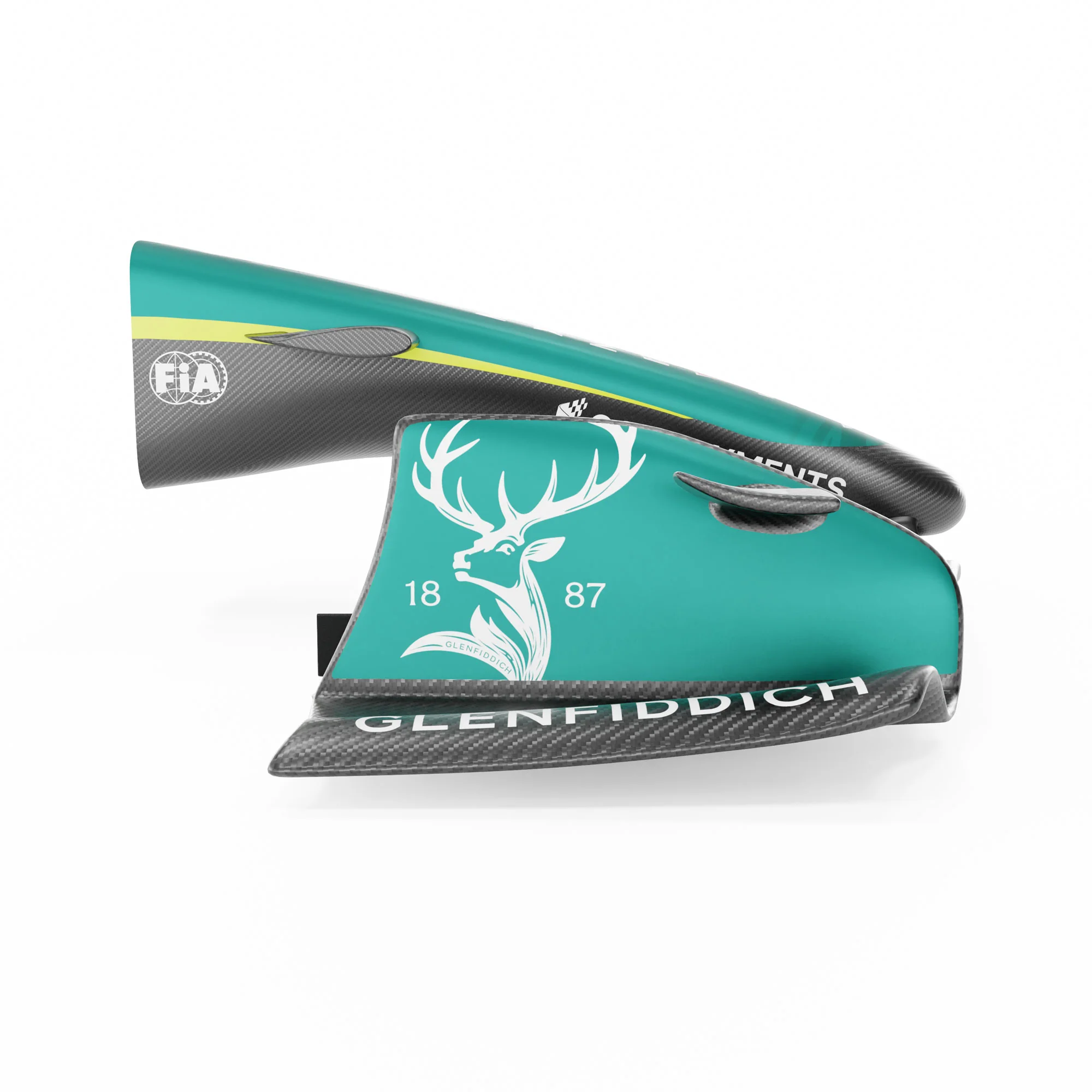 Aston Martin Aramco F1 ® Team 2026 Replica Front Wing & Nose Cone - Image 3