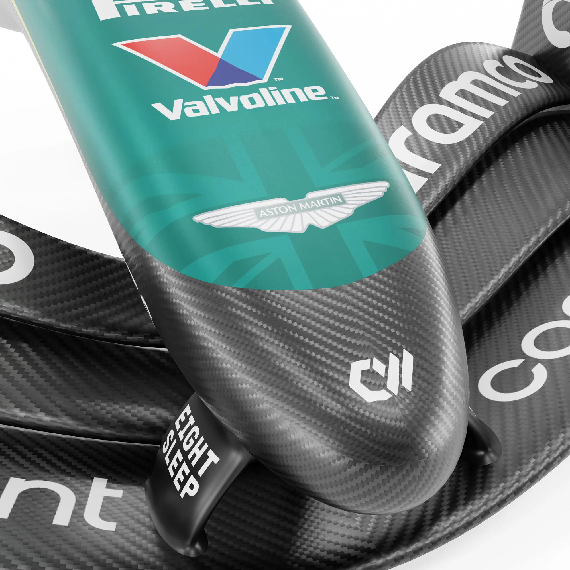 Aston Martin Aramco F1 ® Team 2026 Replica Front Wing & Nose Cone - Image 4