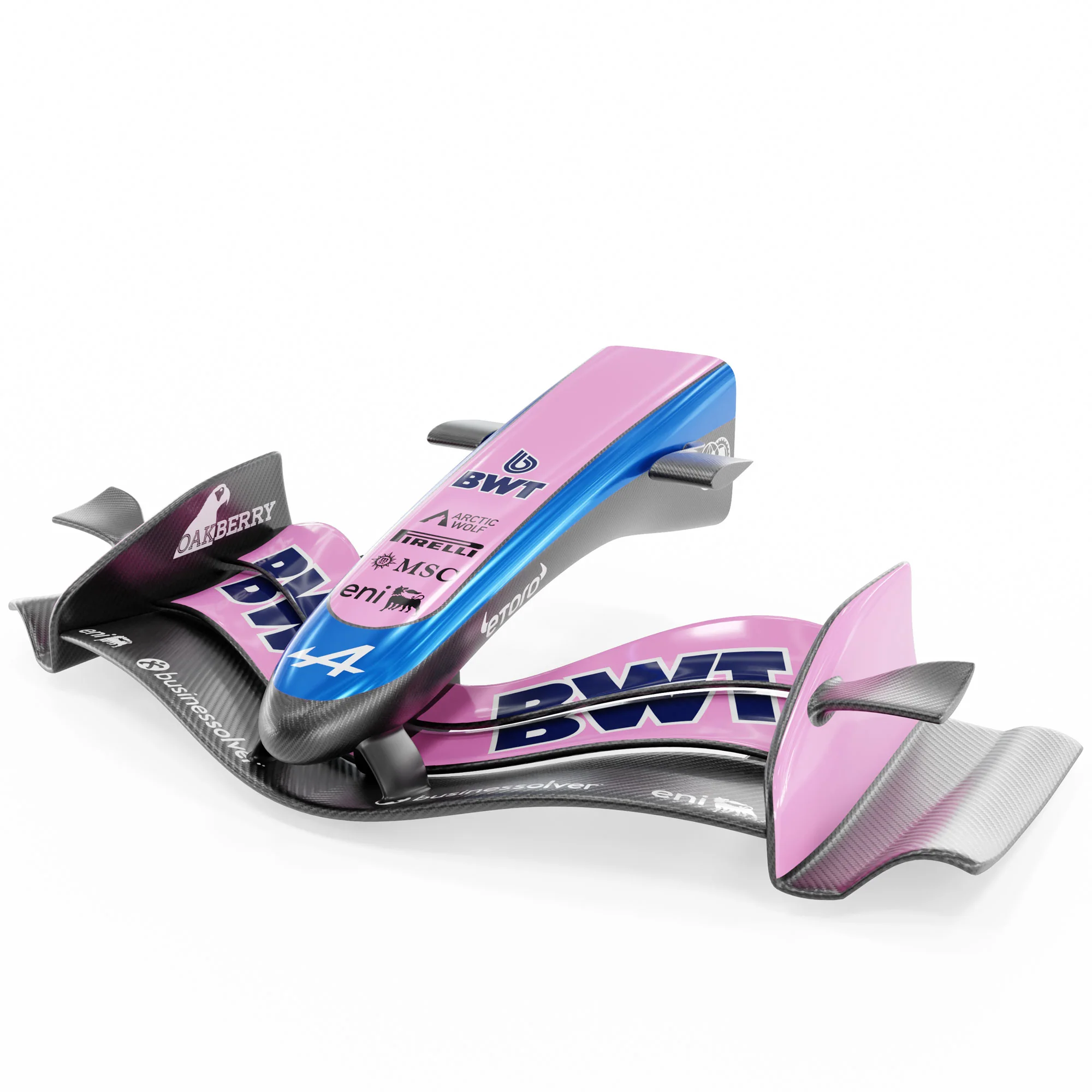 BWT Alpine F1 Team 2026 Replica Front Wing & Nose - Image 2