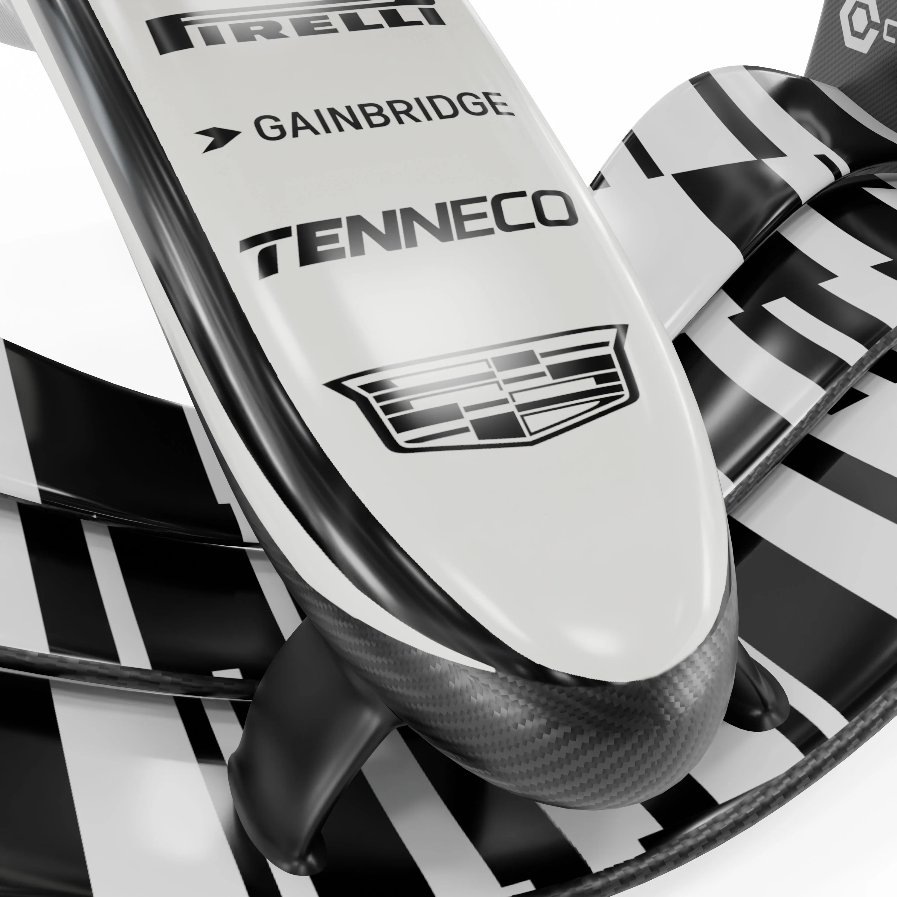 Official Cadillac Formula One Team 2026 Replica Front Wing & Nose - Image 5