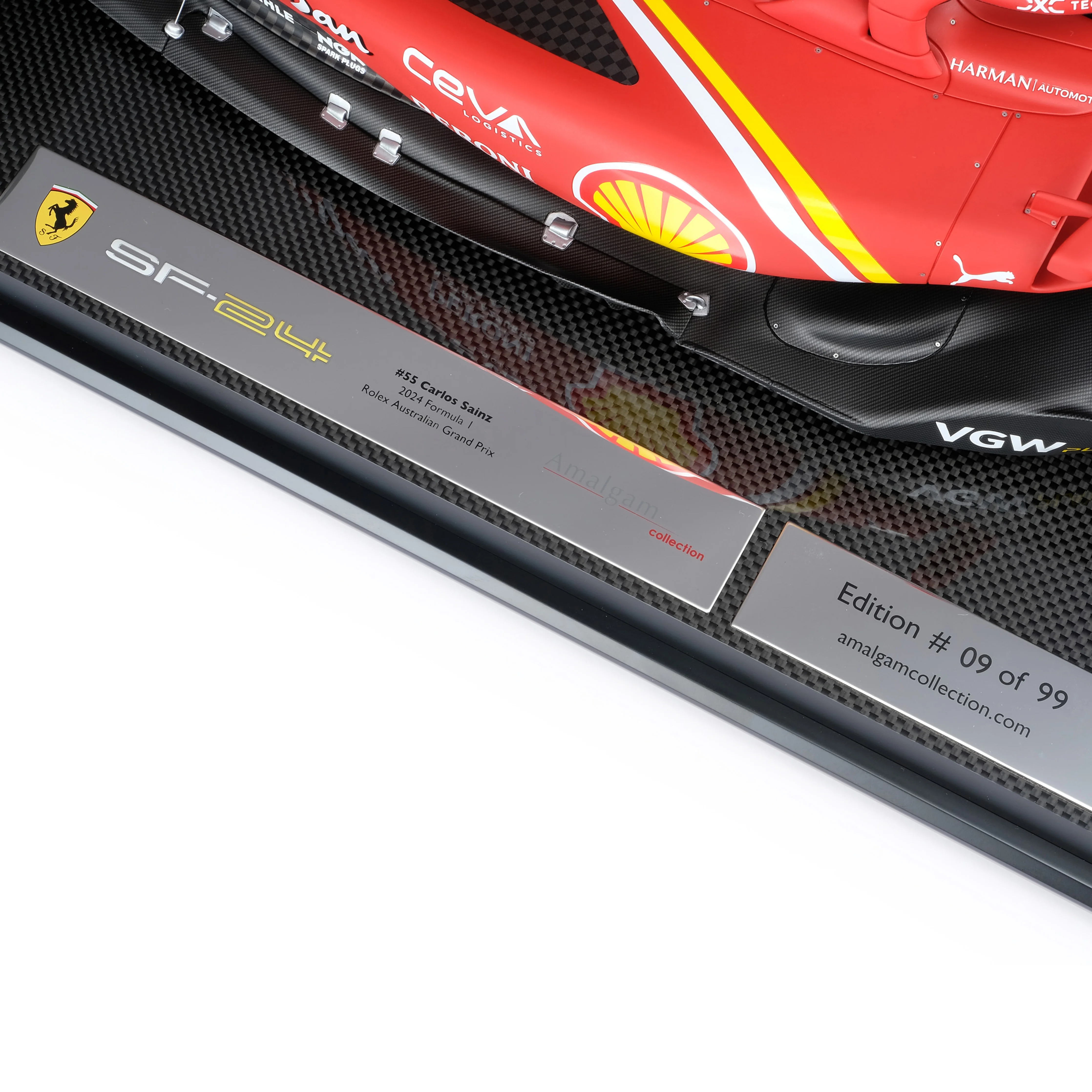Carlos Sainz 2024 Ferrari SF-24 1:8 Scale Model - Australia GP - Image 7