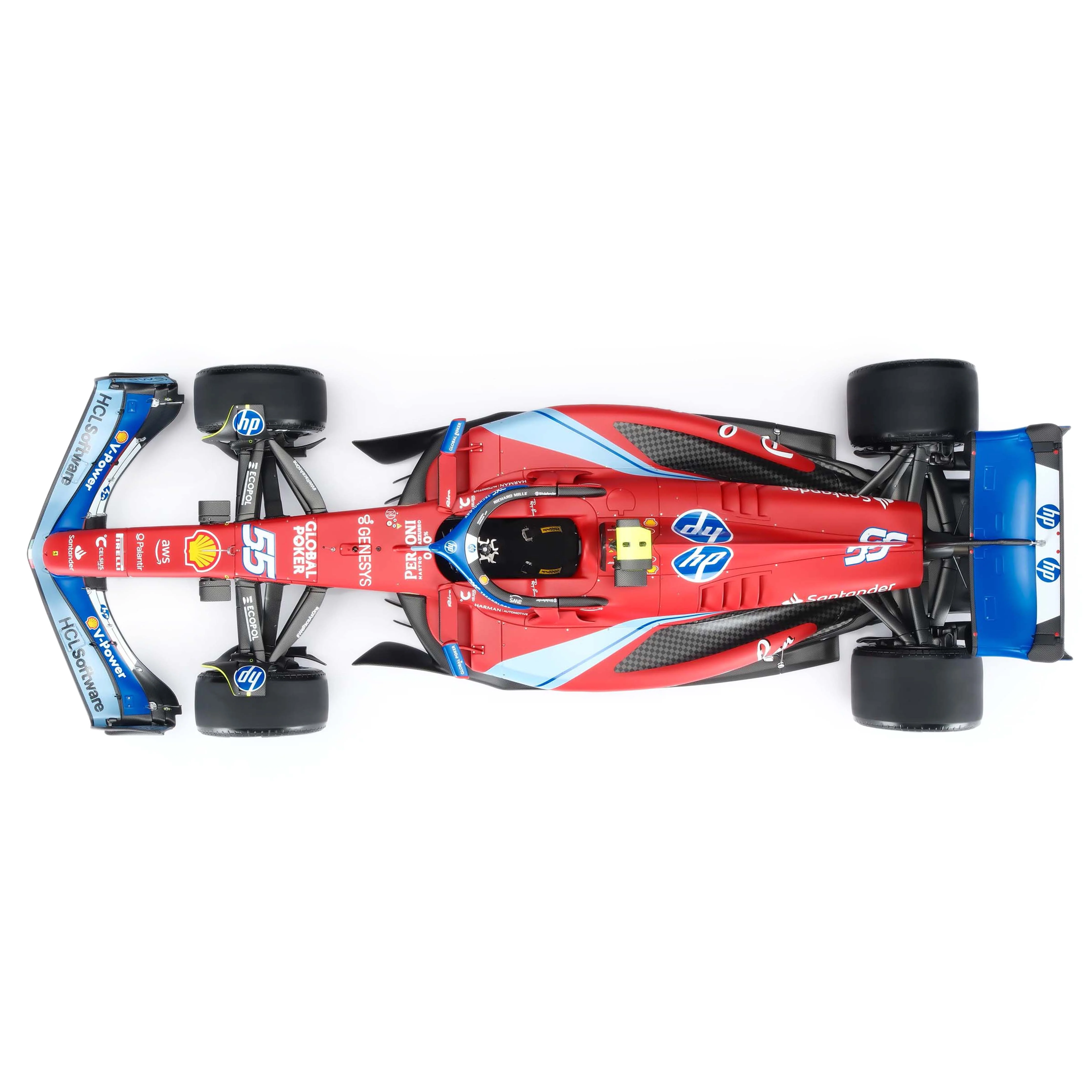 Carlos Sainz 2024 Ferrari SF-24 1:8 Scale Model - Miami GP - Image 11