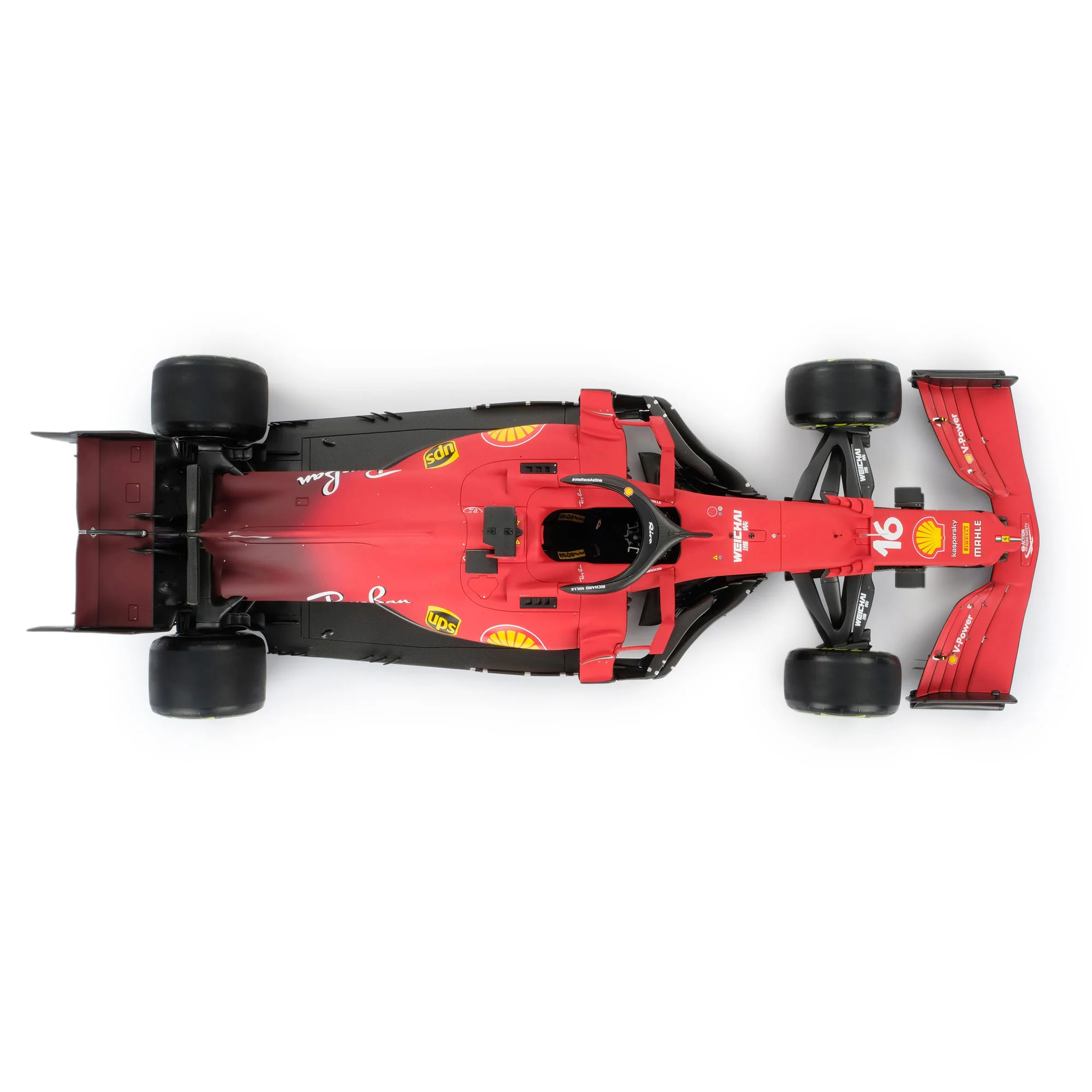 Charles Leclerc 2021 Ferrari SF21 1:8 Scale Model - Image 3