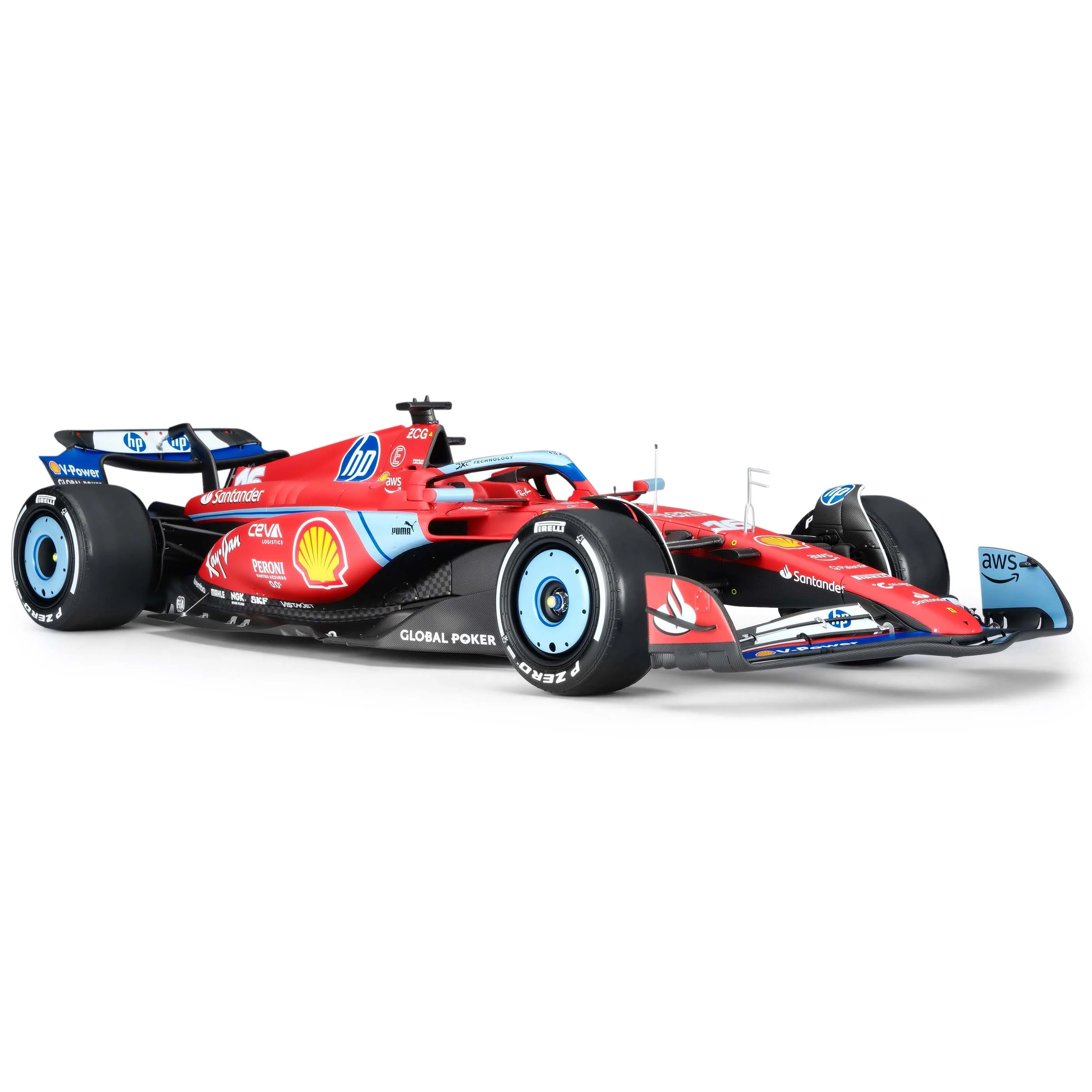 Charles Leclerc 2024 Ferrari SF-24 1:8 Scale Model- Miami GP