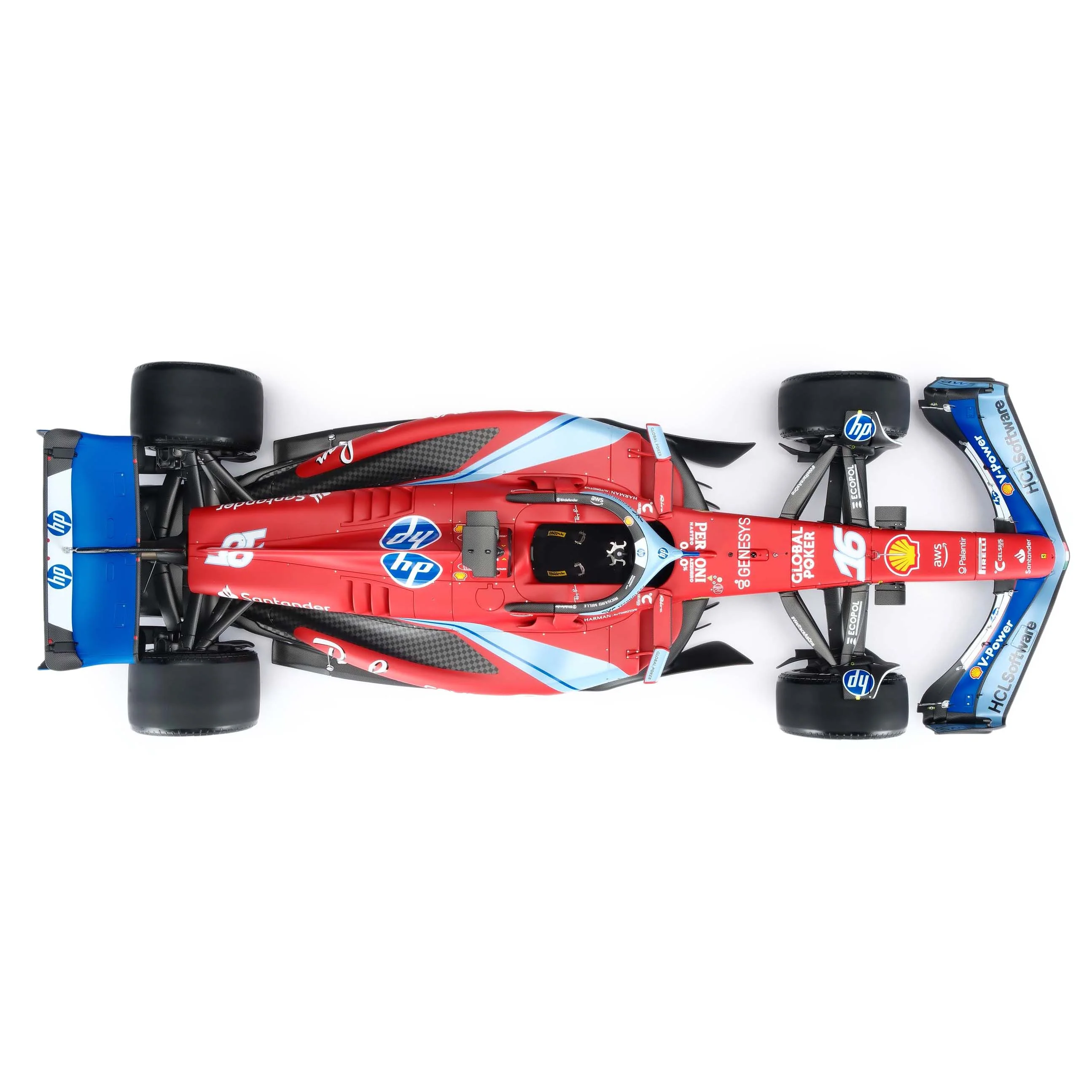 Charles Leclerc 2024 Ferrari SF-24 1:8 Scale Model- Miami GP - Image 11