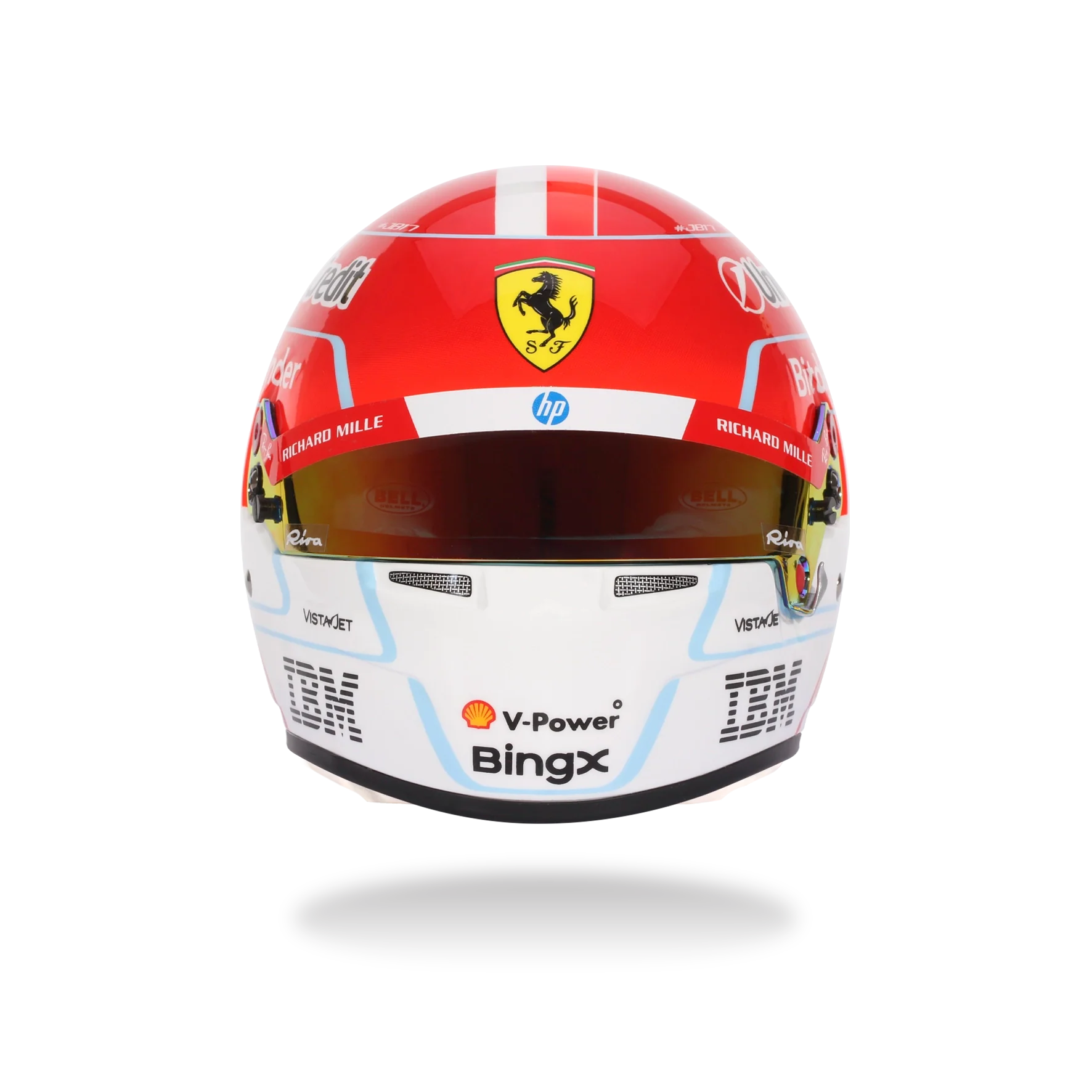 Charles Leclerc 2026 Season Ferrari 1:2 Scale Helmet - Image 3