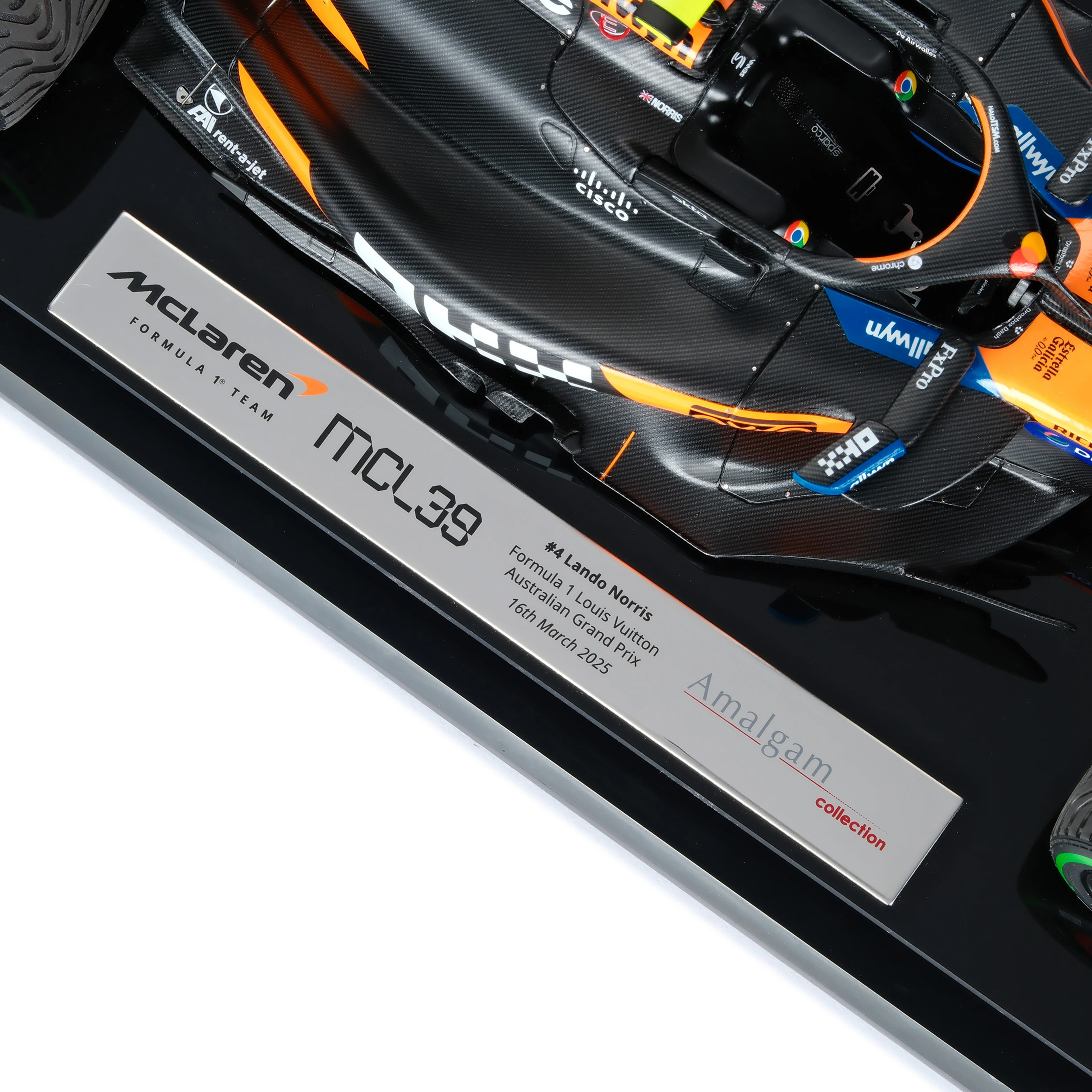 Lando Norris 2025 1:8 Scale McLaren MCL39 - Australian GP - Image 3