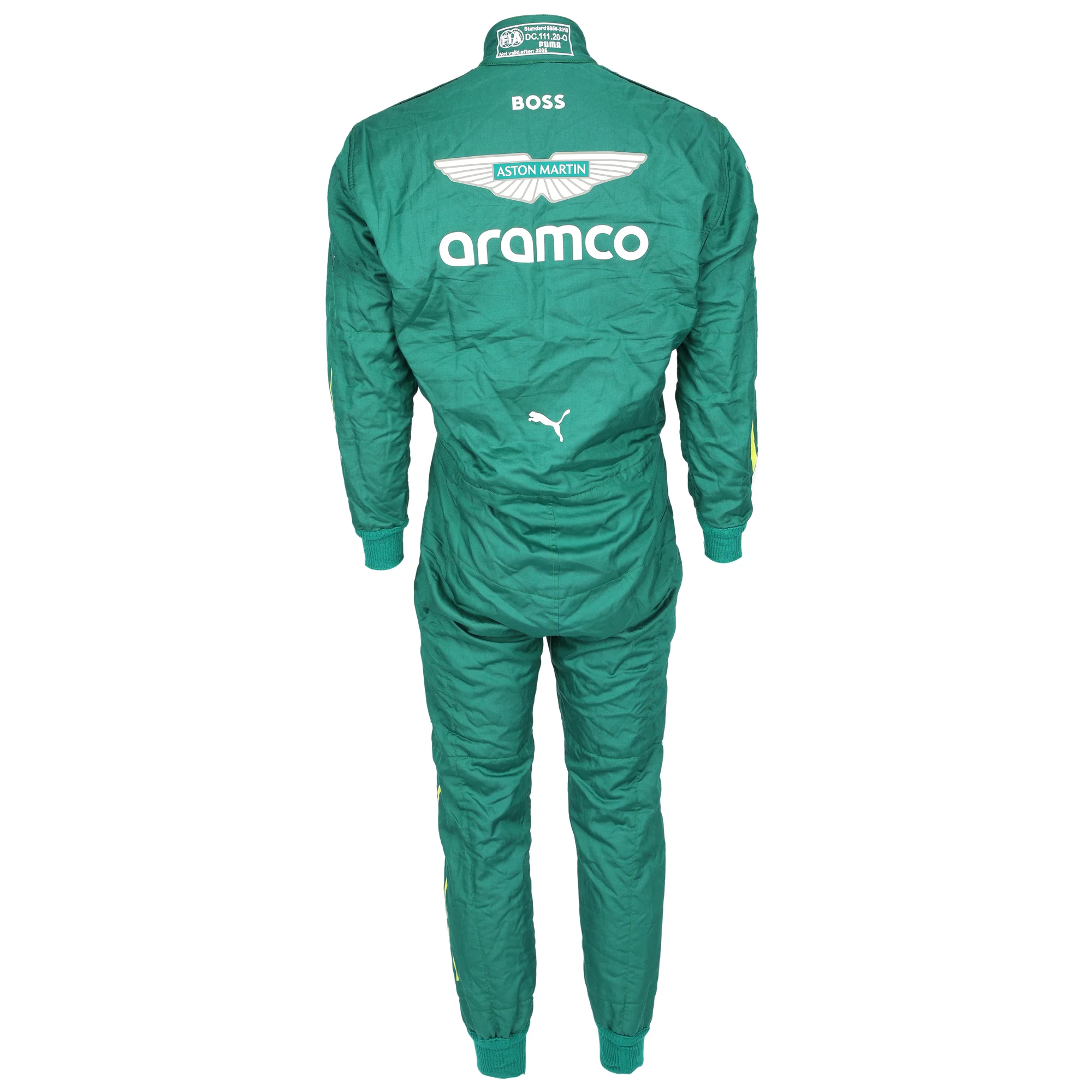 Fernando Alonso Aston Martin Aramco F1 ® Team 2025 Grand Prix Used Race Suit - Austrian GP - Image 2