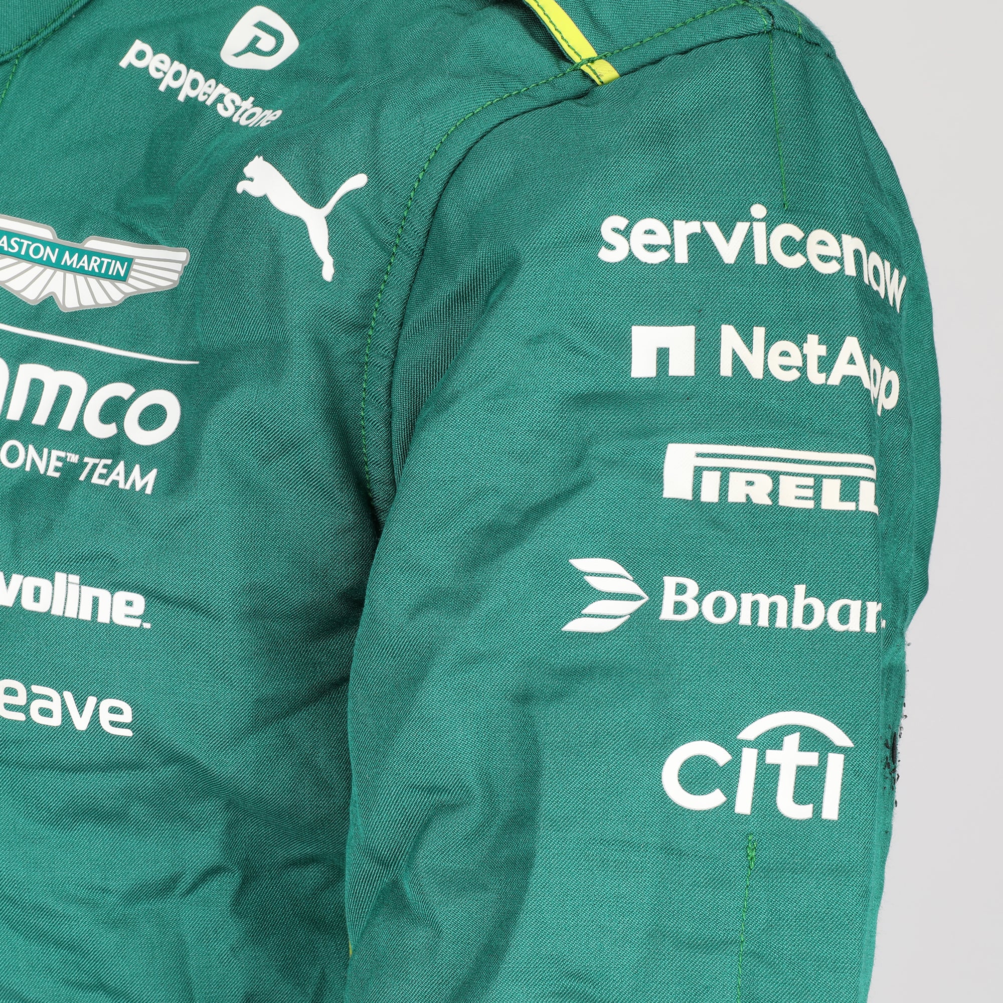 Fernando Alonso Aston Martin Aramco F1 ® Team 2025 Grand Prix Used Race Suit - Austrian GP - Image 4