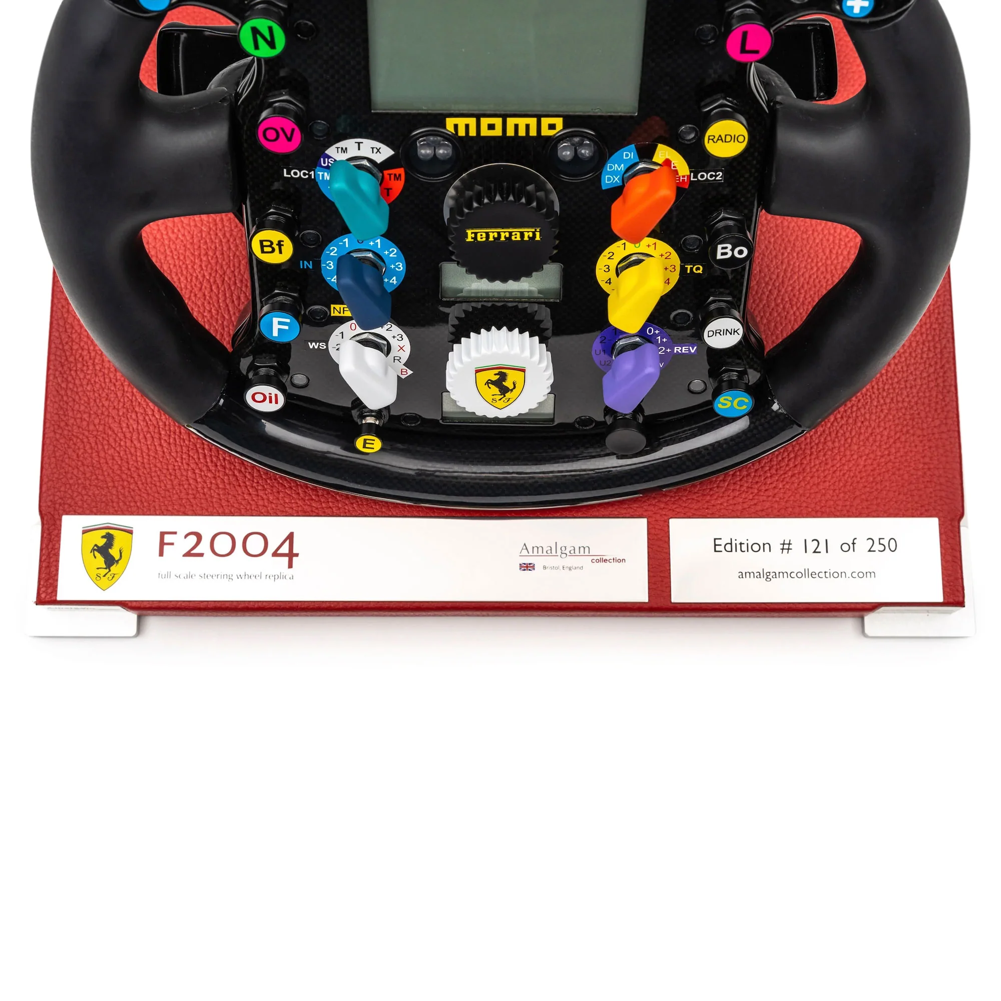 Ferrari F2004 2004 1:1 Scale Model Steering Wheel - Image 8