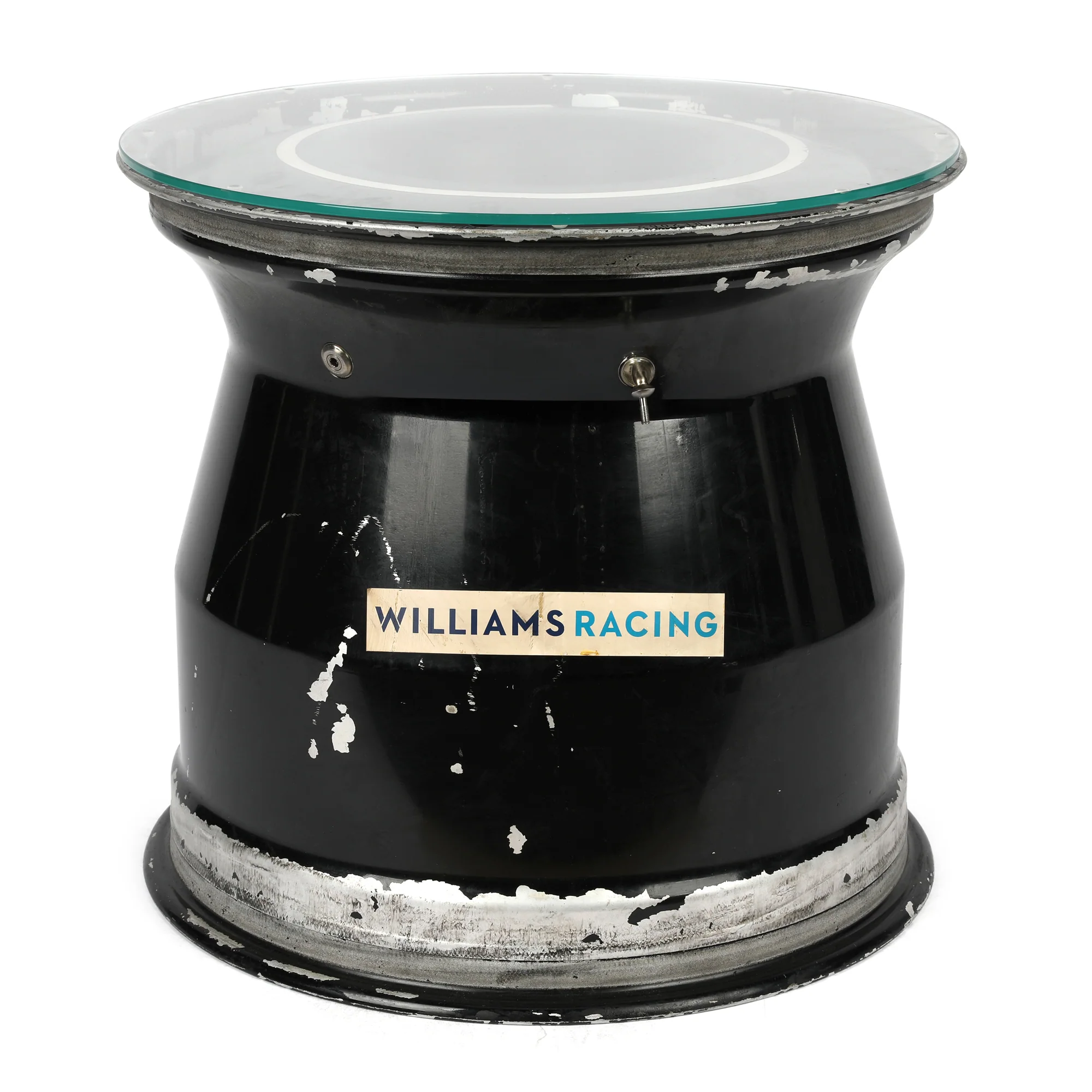 The Silverstone Auction LOT 035 - Franco Colapinto 2024 Williams Formula 1 Team Rear Wheel Rim Table - Las Vegas GP - Image 5