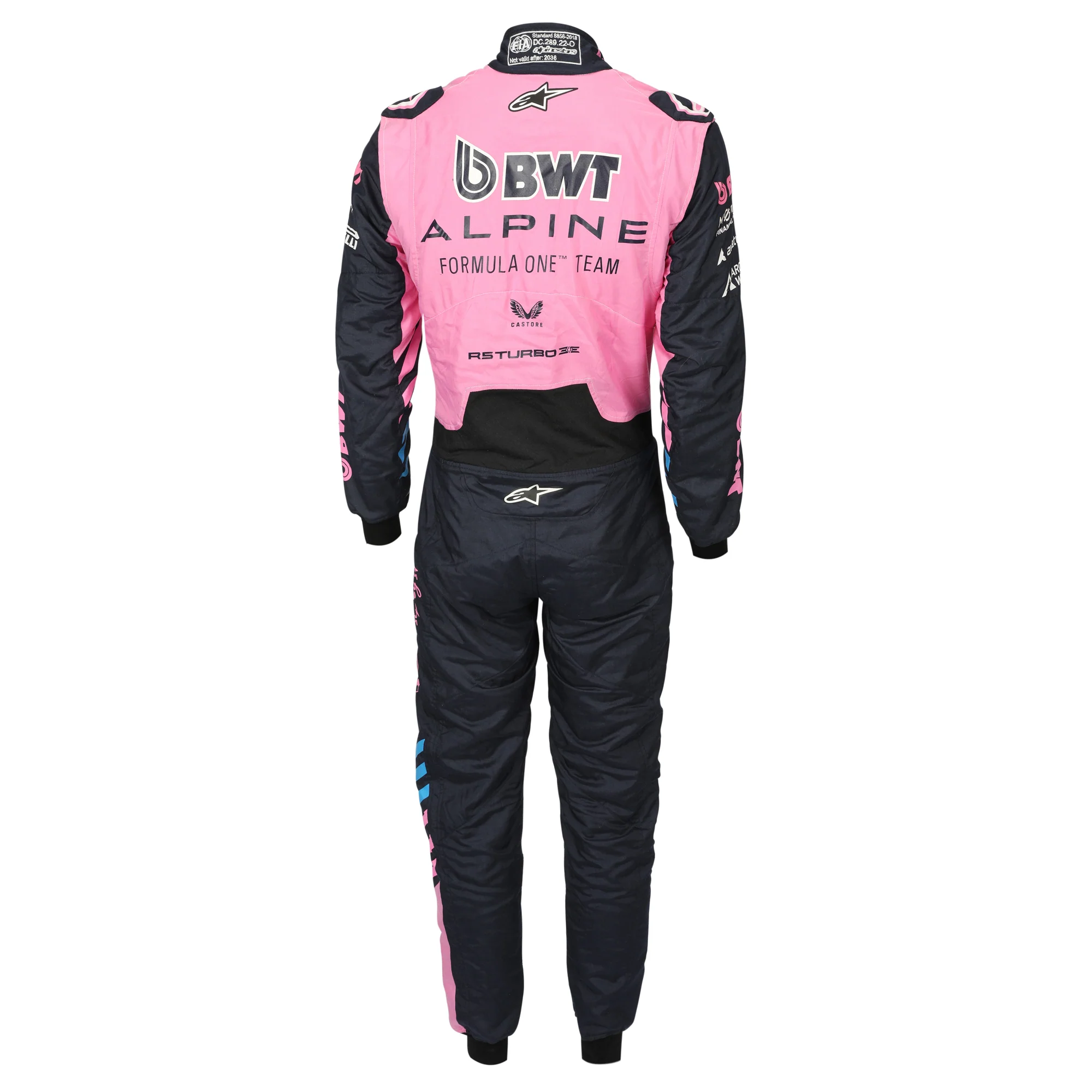 The Silverstone Auction LOT 014 - Franco Colapinto Signed 2026 BWT Alpine Formula One™ Team Race Suit - Pre-Season Testing Worn - Image 2