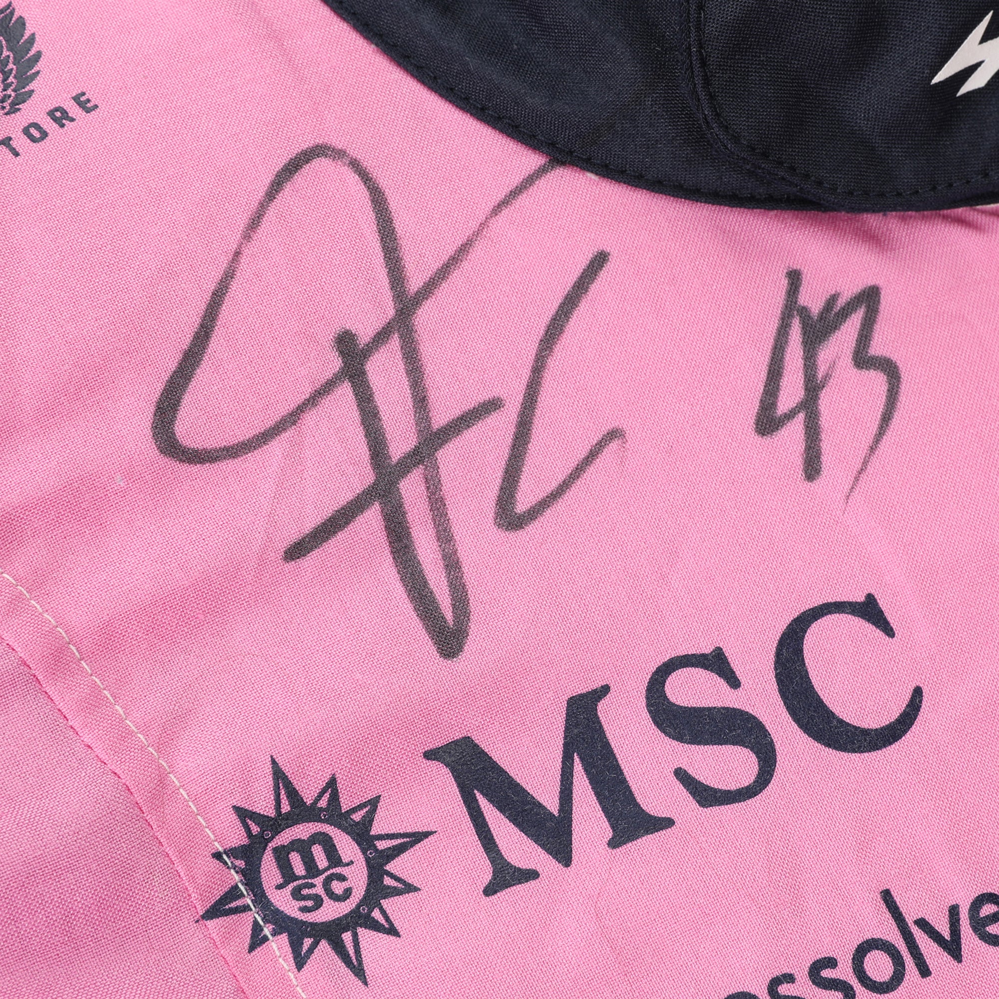 The Silverstone Auction LOT 014 - Franco Colapinto Signed 2026 BWT Alpine Formula One™ Team Race Suit - Pre-Season Testing Worn - Image 7