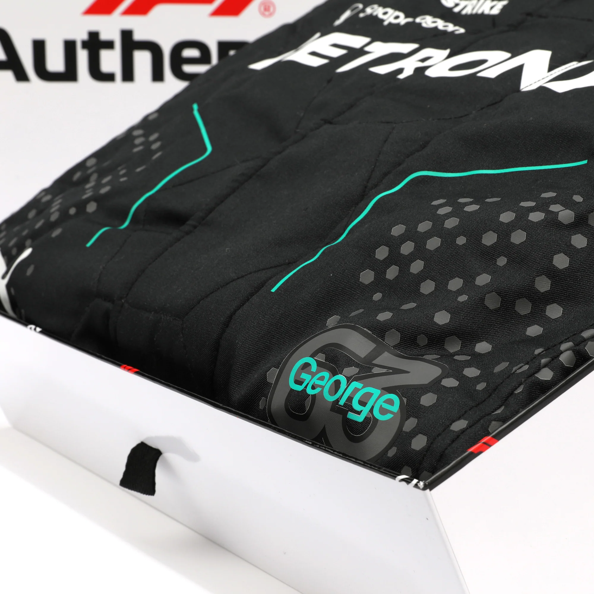 George Russell 2024 Mercedes AMG Petronas Replica Race Suit - Image 3