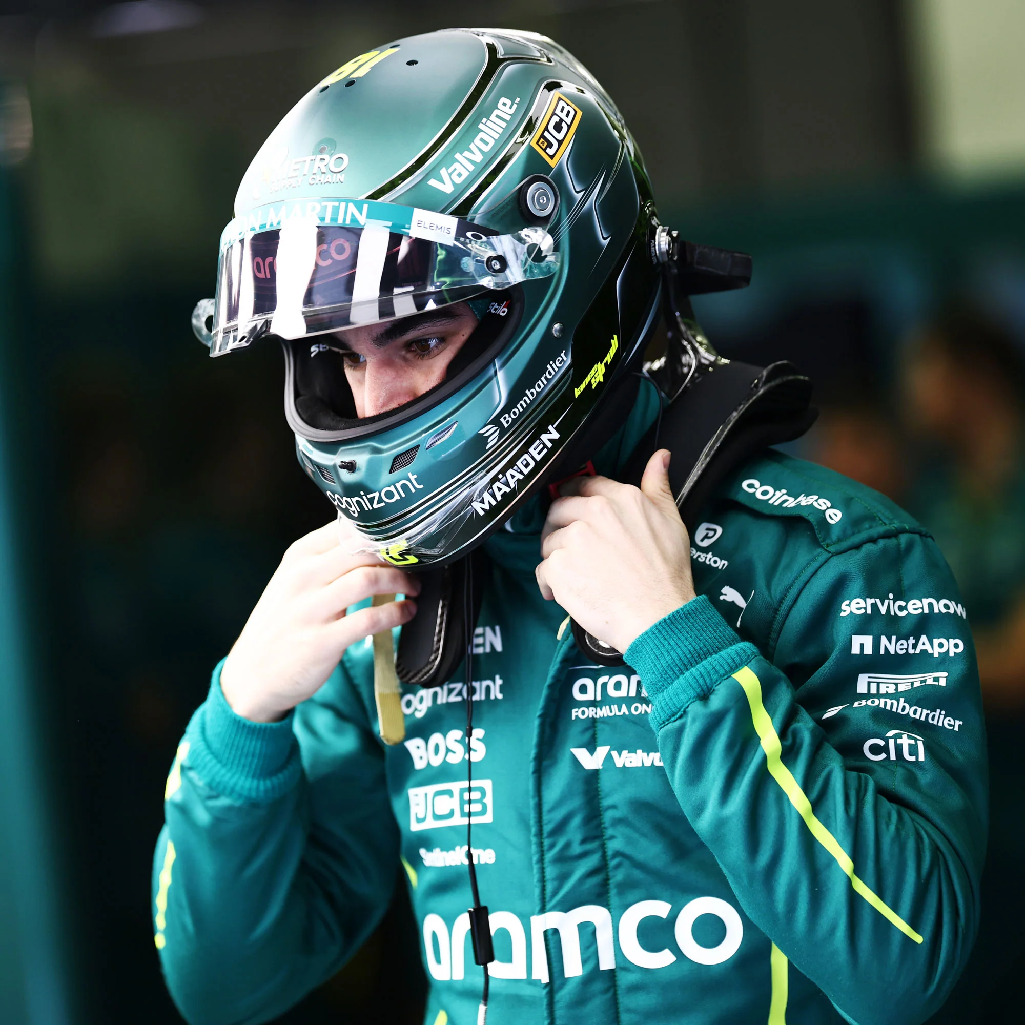 Lance Stroll 2025 Aston Martin Aramco F1 ® Team Pre-Season Testing Suit - Image 7