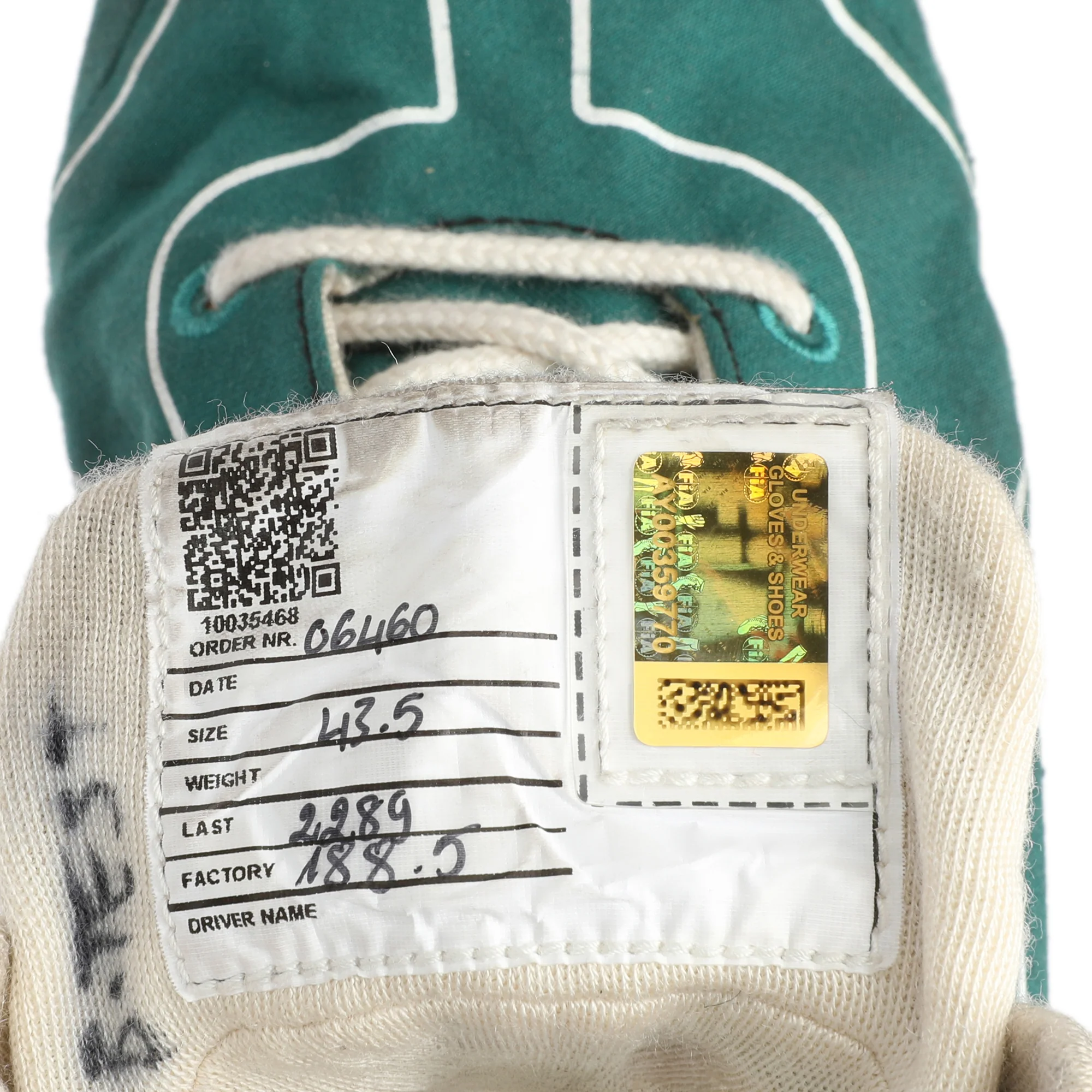 Lance Stroll 2025 Aston Martin Aramco Formula One Team Race Boots - Pre-Season Testing - Image 6