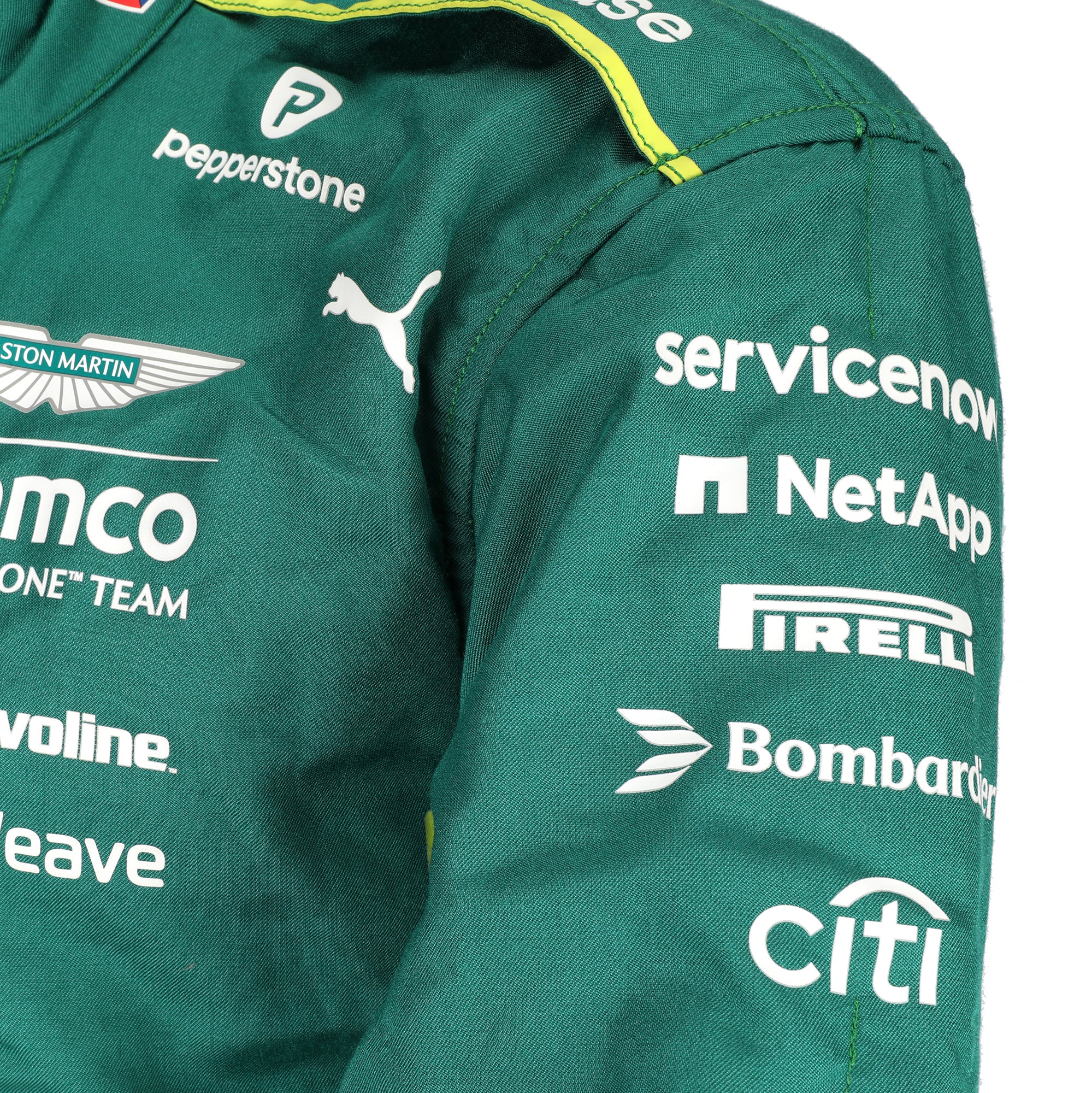 The Silverstone Auction LOT 016 - Lance Stroll Aston Martin Aramco F1 ® Team 2025 Race Suit - British GP - Image 4