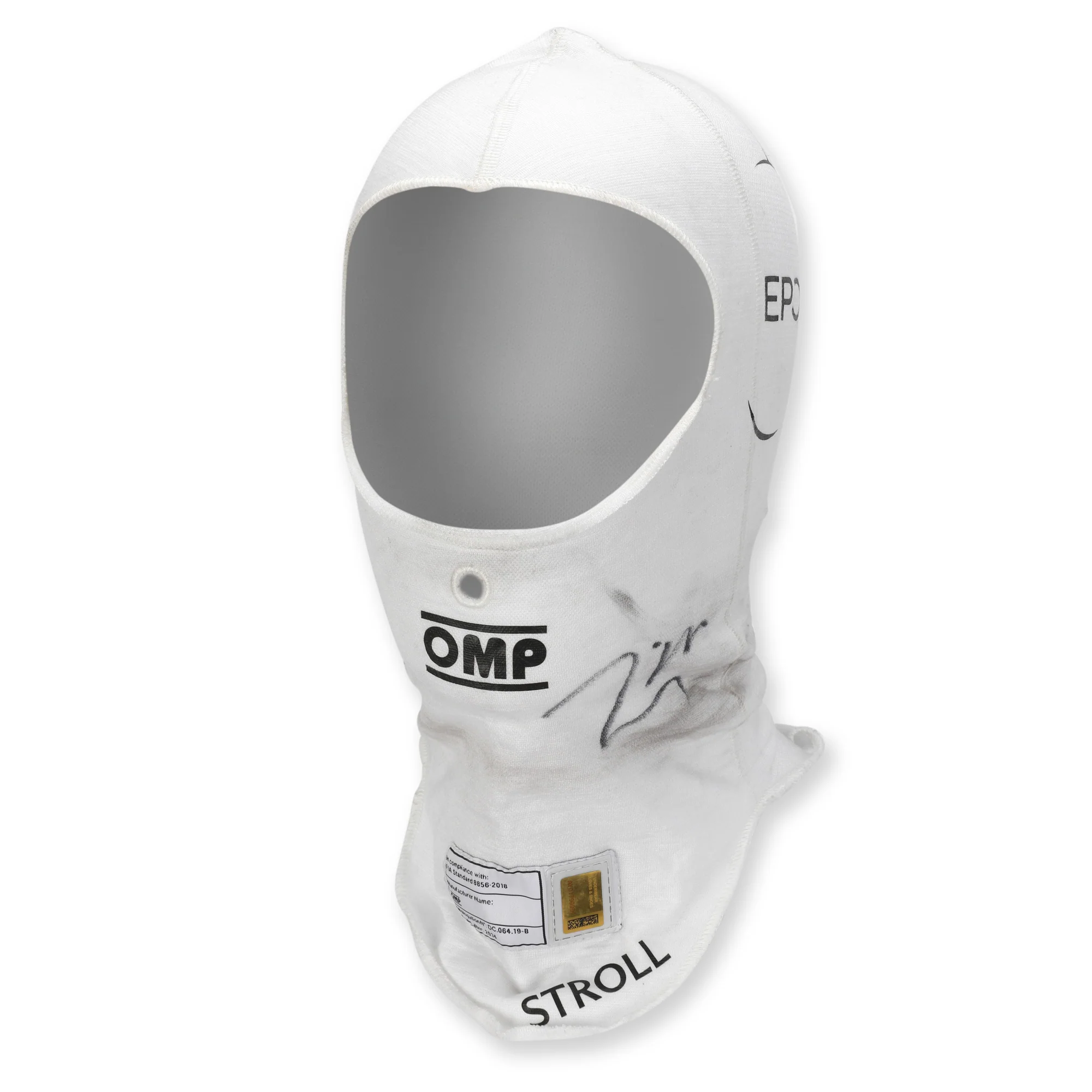 Lance Stroll Signed 2024 Aston Martin F1® Team Balaclava - Bahrain GP