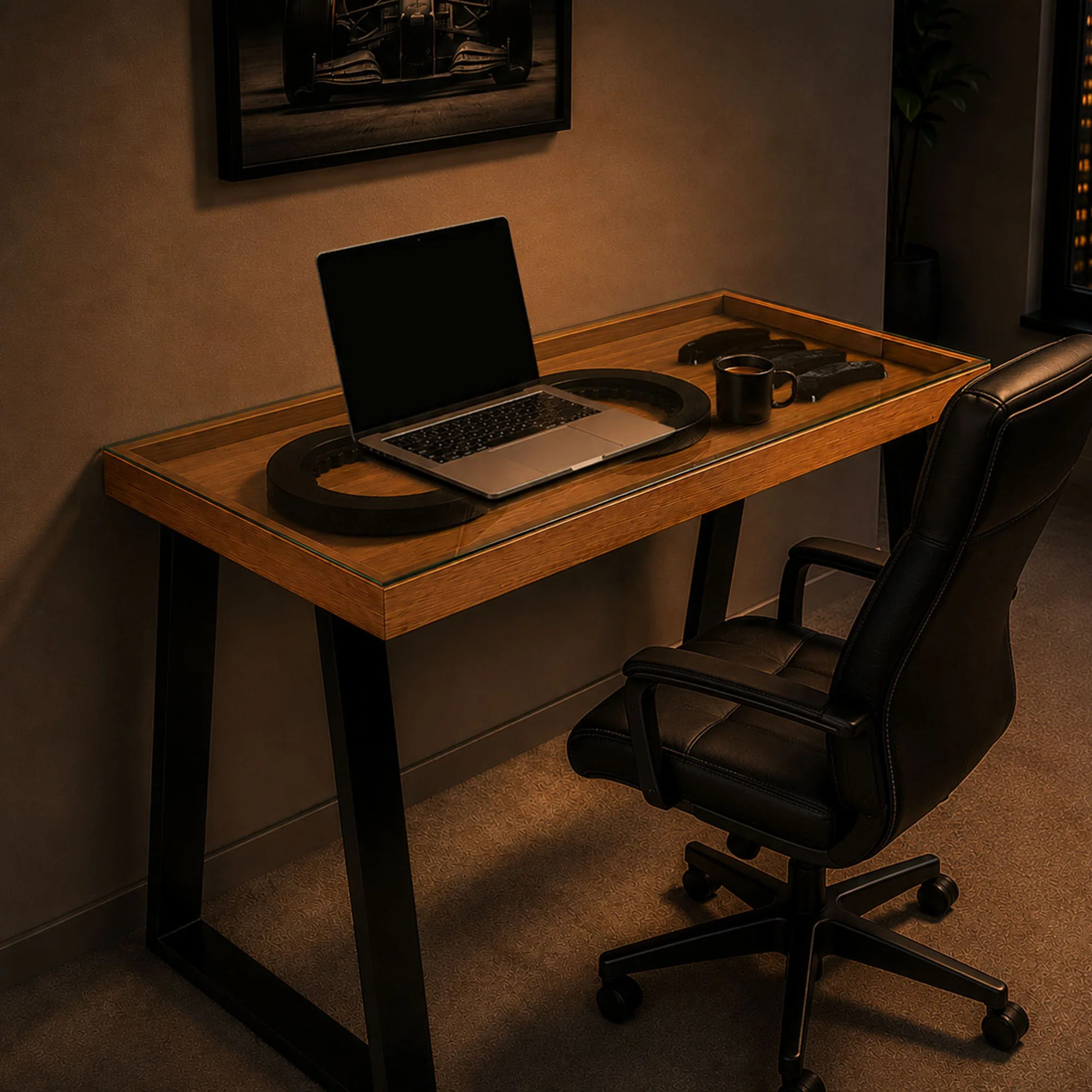 Lando Norris 2022 Race Used McLaren F1 Team Brake Disc & Pad Desk - Australian GP - Image 2
