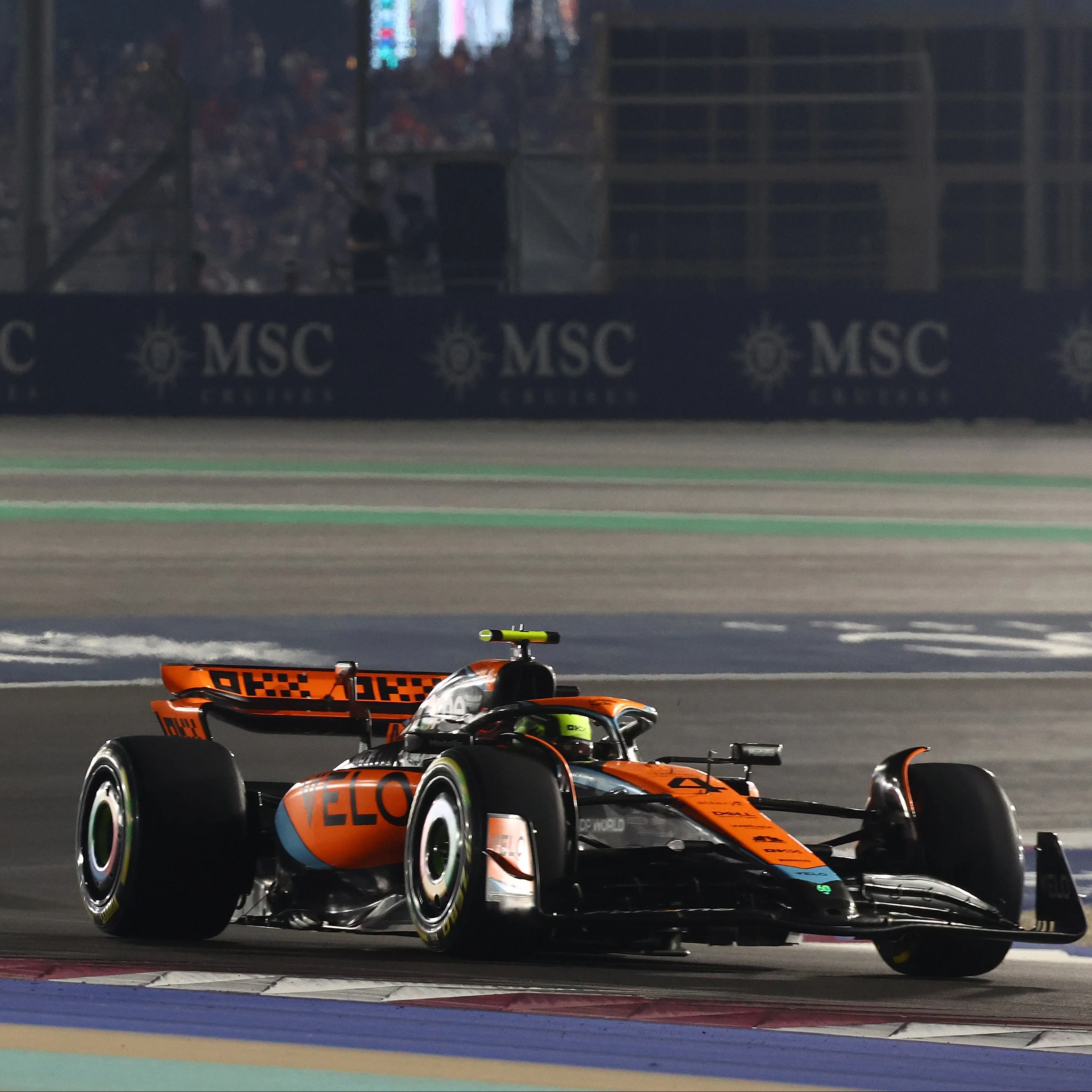 Lando Norris 2023 Race Used McLaren F1 Team Front Wheel Rim Table - Qatar GP - Image 9