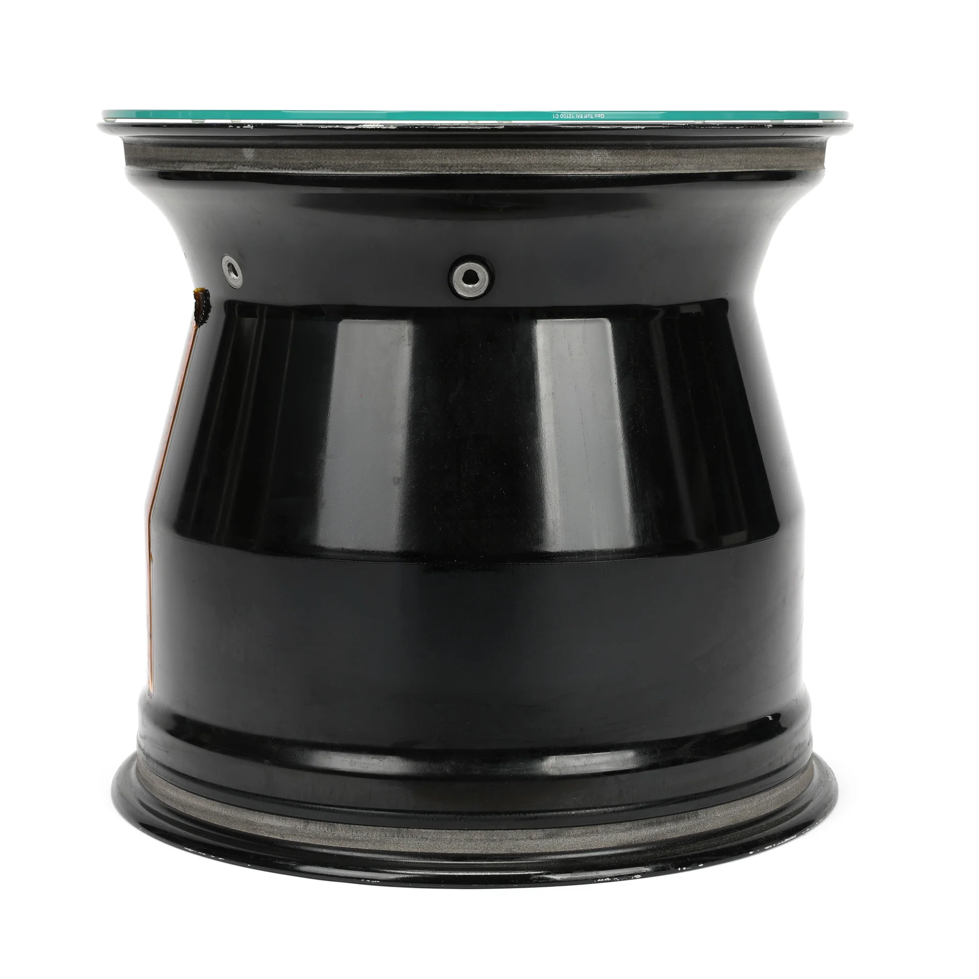 Lando Norris 2024 Grand Prix Used McLaren Formula 1 Team Rear Wheel Rim Table - Singapore GP - Image 2