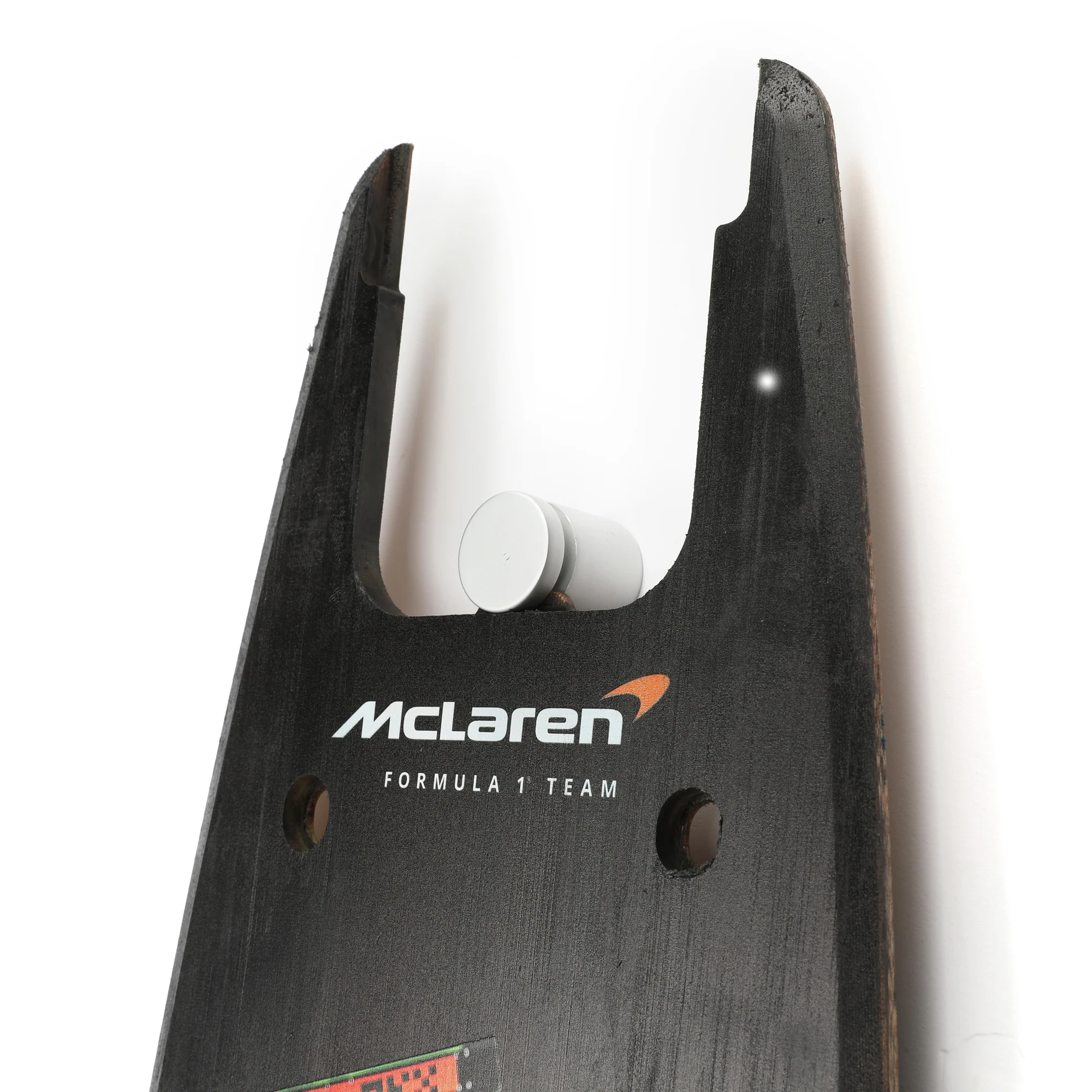 Lando Norris 2025 McLaren Testing Used Front Skid Plank Wall Art - Abu Dhabi GP - Image 2