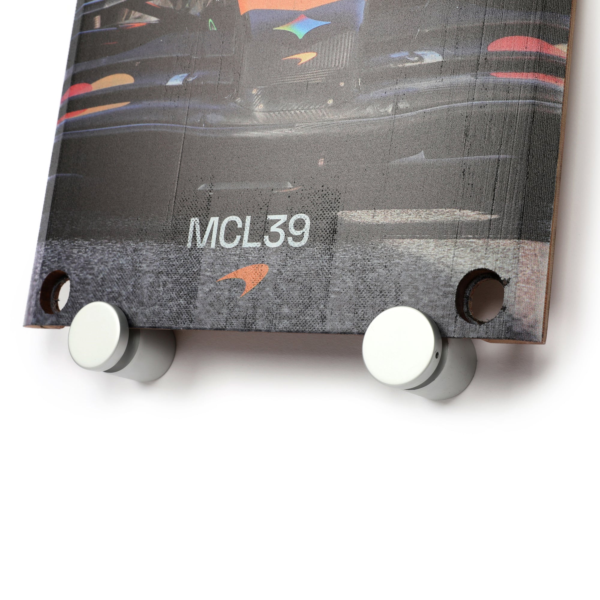 Lando Norris 2025 McLaren Testing Used Front Skid Plank Wall Art - Abu Dhabi GP - Image 7