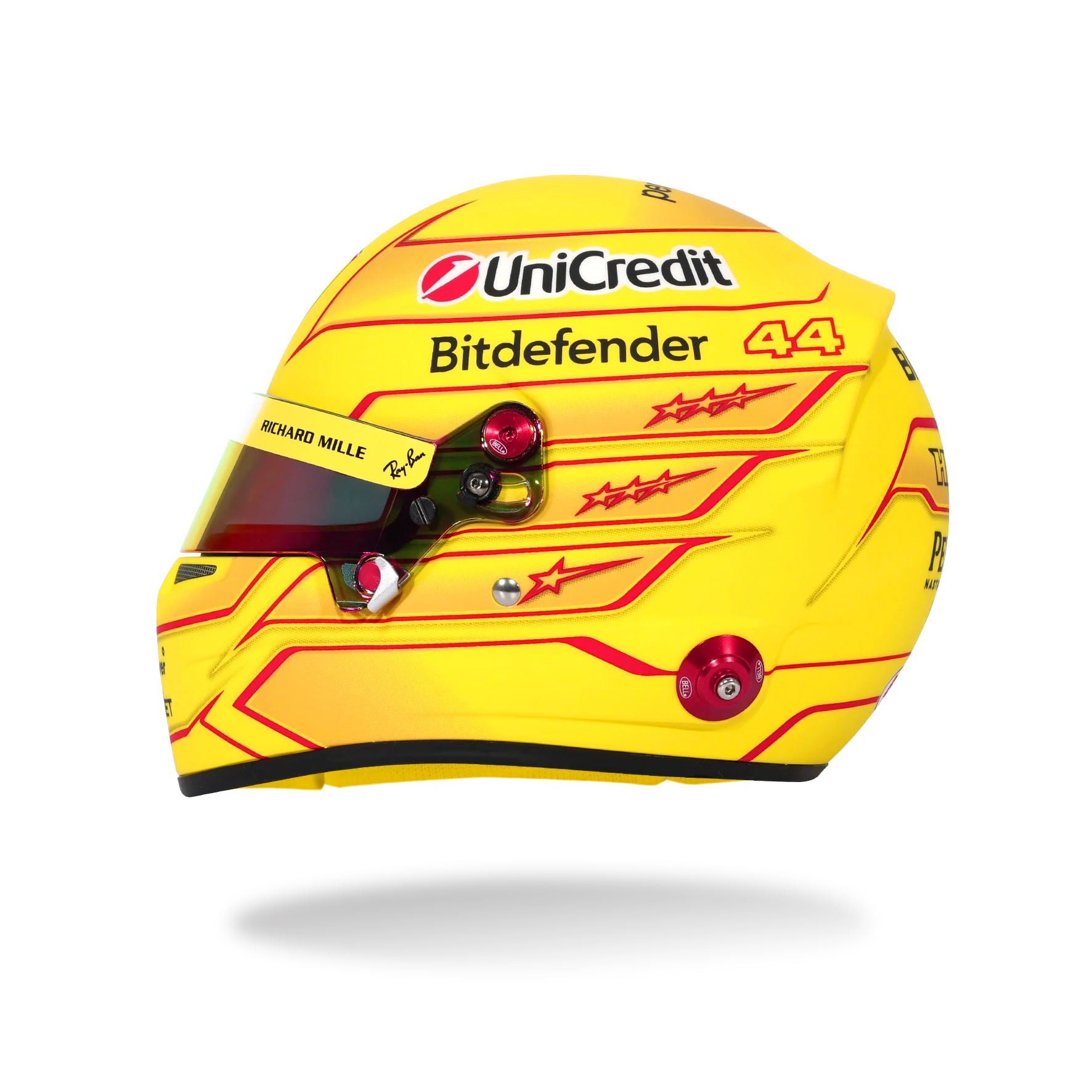 Lewis Hamilton 2026 Season Ferrari 1:2 Scale Helmet - Image 8