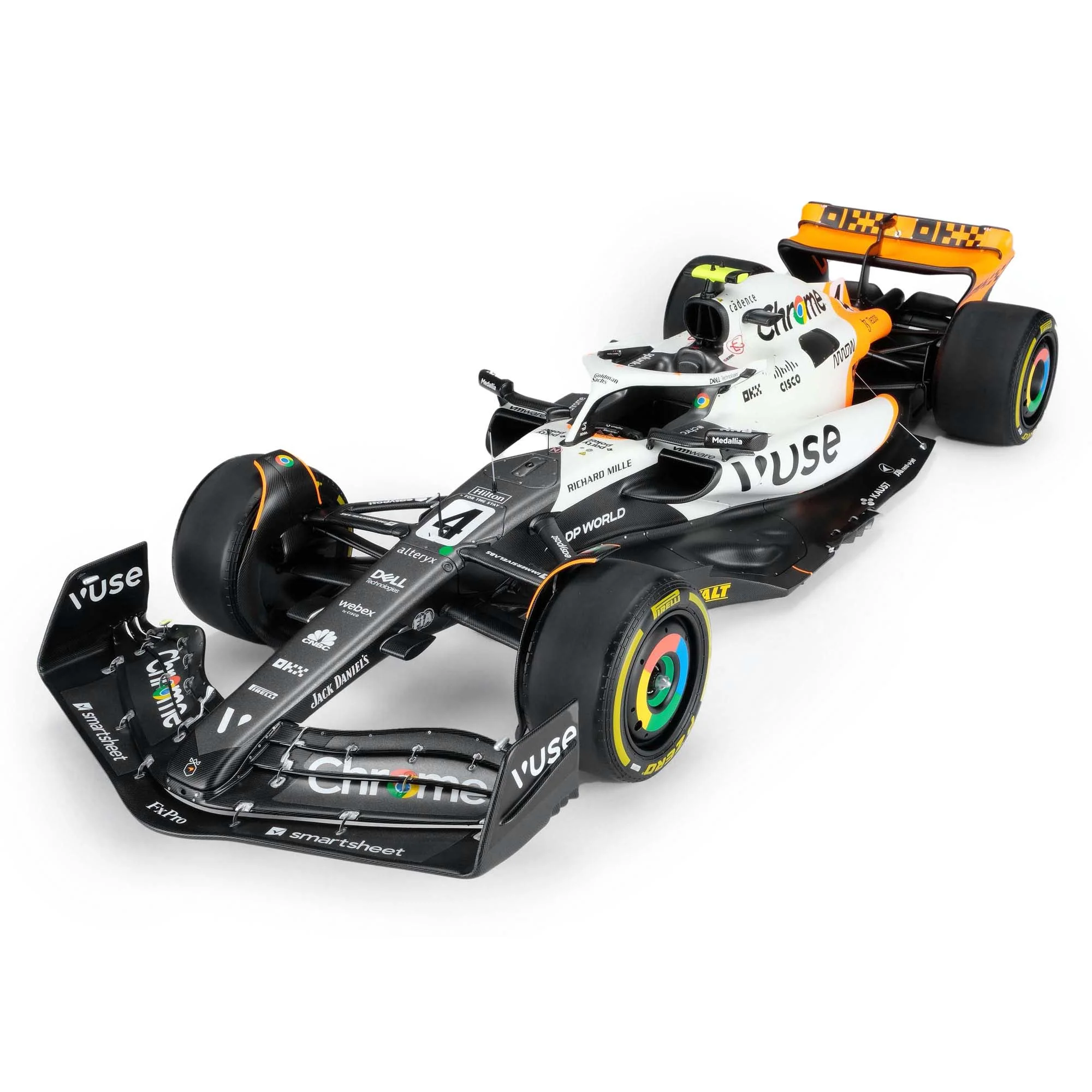 Limited Edition Lando Norris 2023 McLaren MCL60 1:8 Scale Model – Monaco GP - Image 11
