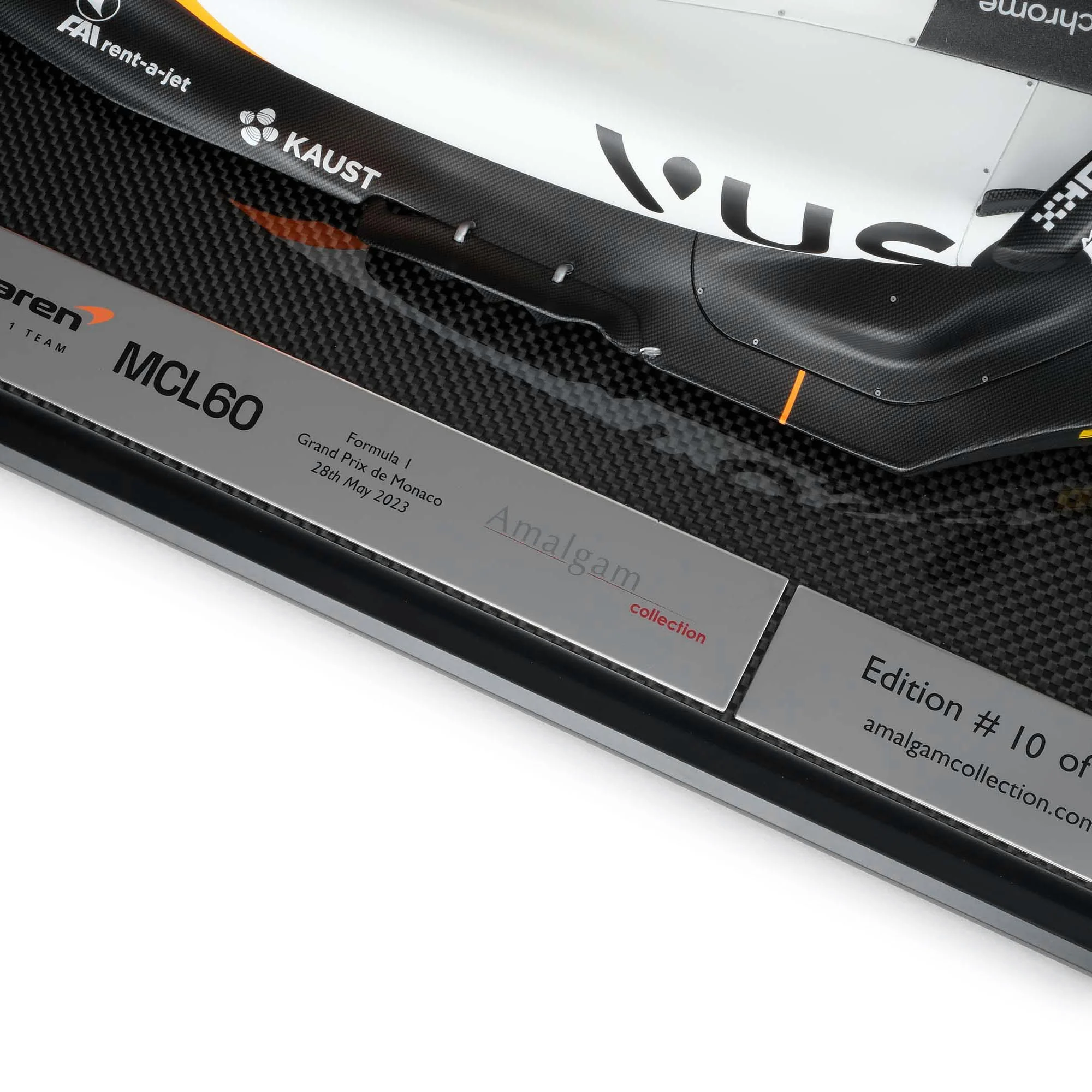 Limited Edition Lando Norris 2023 McLaren MCL60 1:8 Scale Model – Monaco GP - Image 3