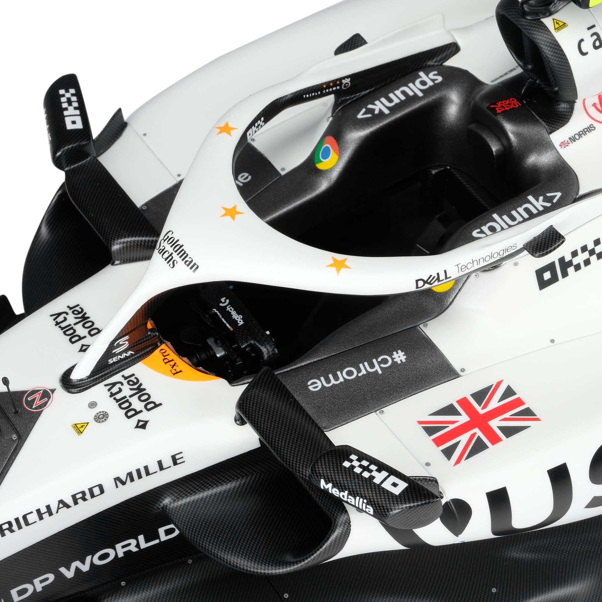 Limited Edition Lando Norris 2023 McLaren MCL60 1:8 Scale Model – Monaco GP - Image 9