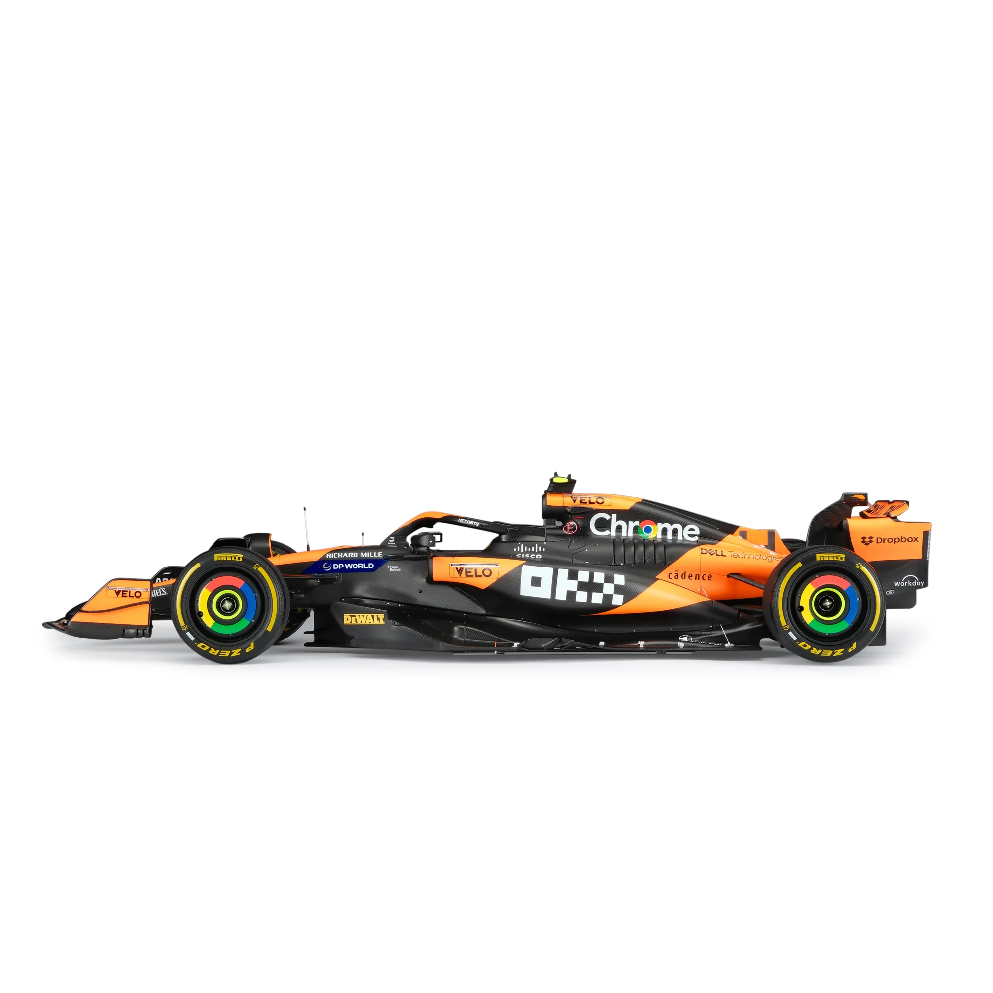 Limited Edition Lando Norris 2024 McLaren MCL38 1:8 Scale Model – Miami GP - Image 5