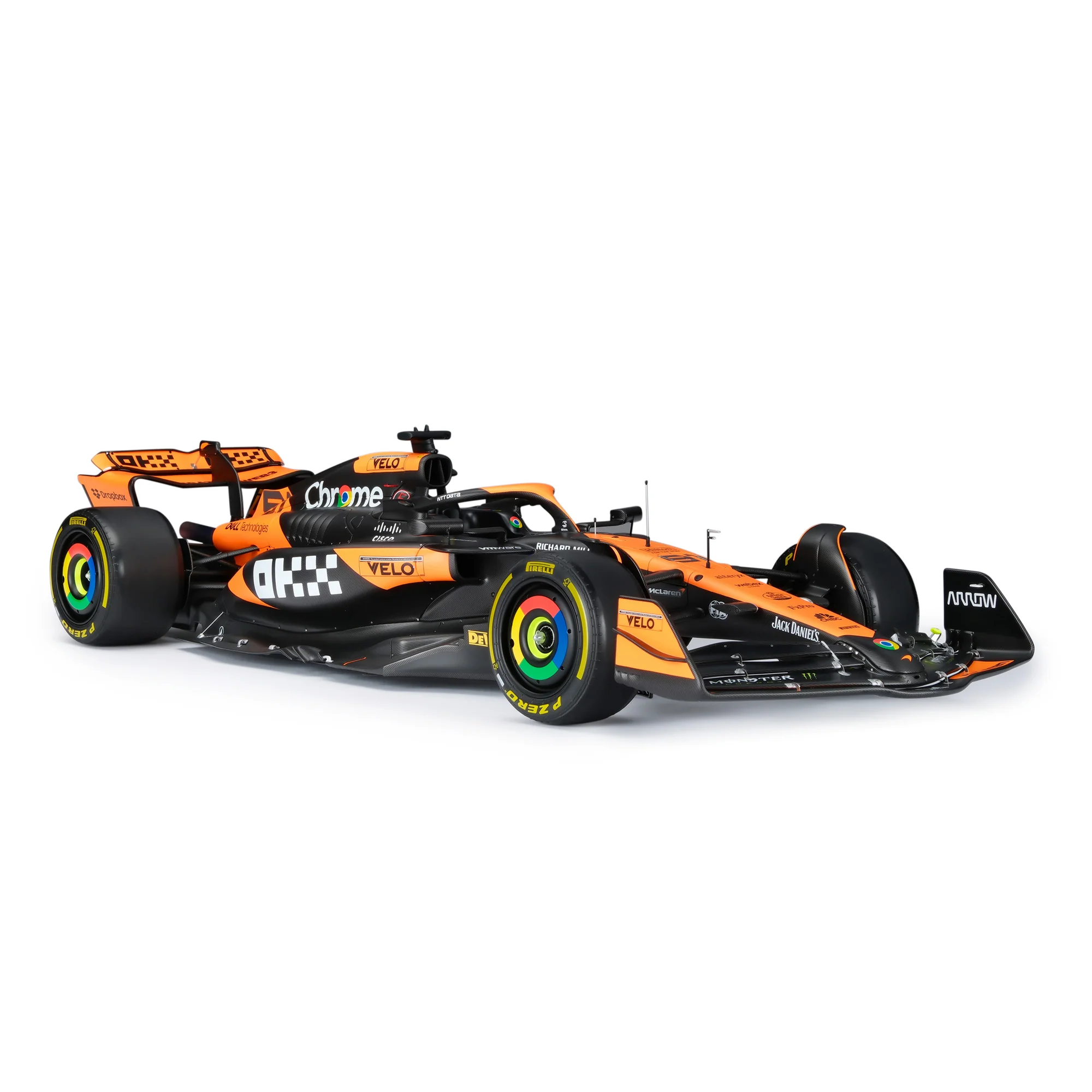Limited Edition Oscar Piastri 2024 McLaren MCL38 1:8 Scale Model – Miami GP - Image 3