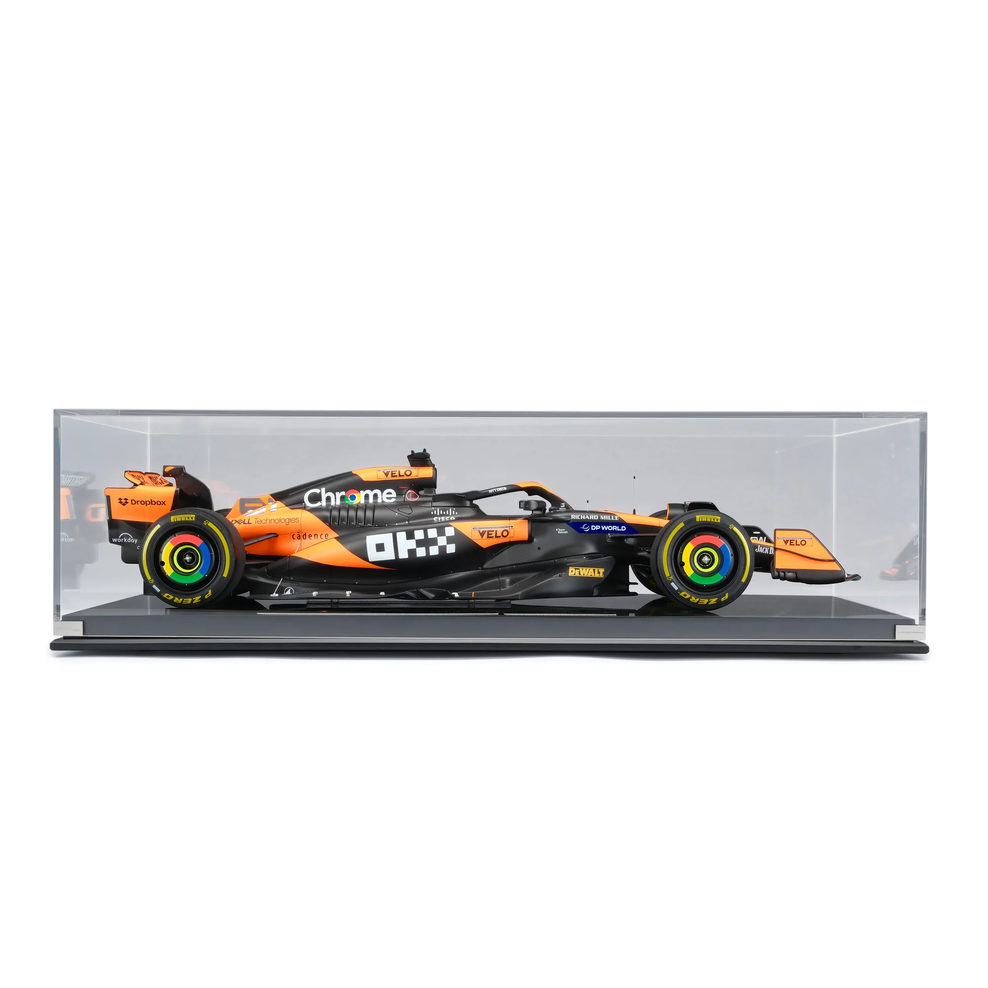 Limited Edition Oscar Piastri 2024 McLaren MCL38 1:8 Scale Model – Miami GP - Image 4