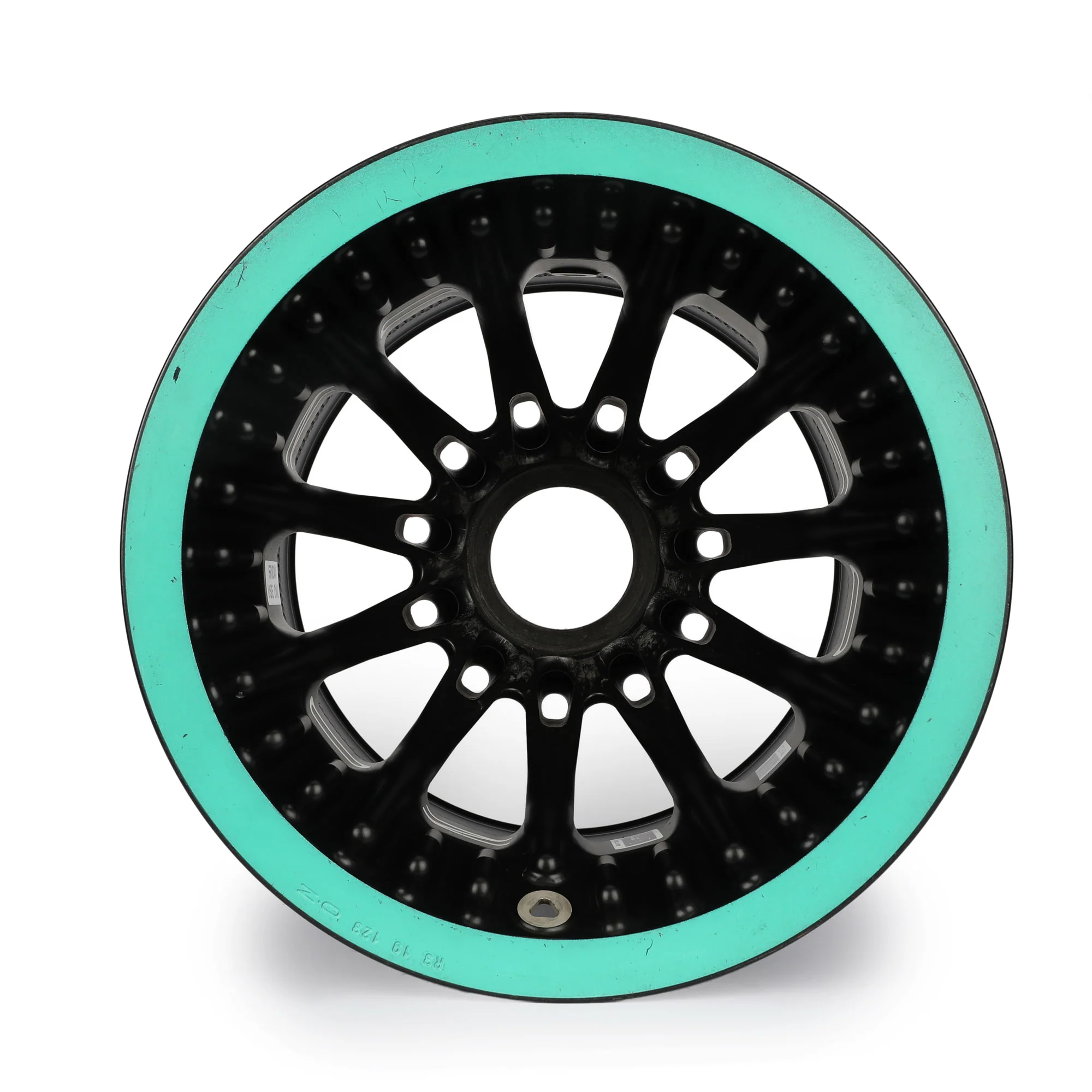 Mercedes-AMG PETRONAS F1 Team 2019 Season Used Rear Wheel Rim Table - Image 7