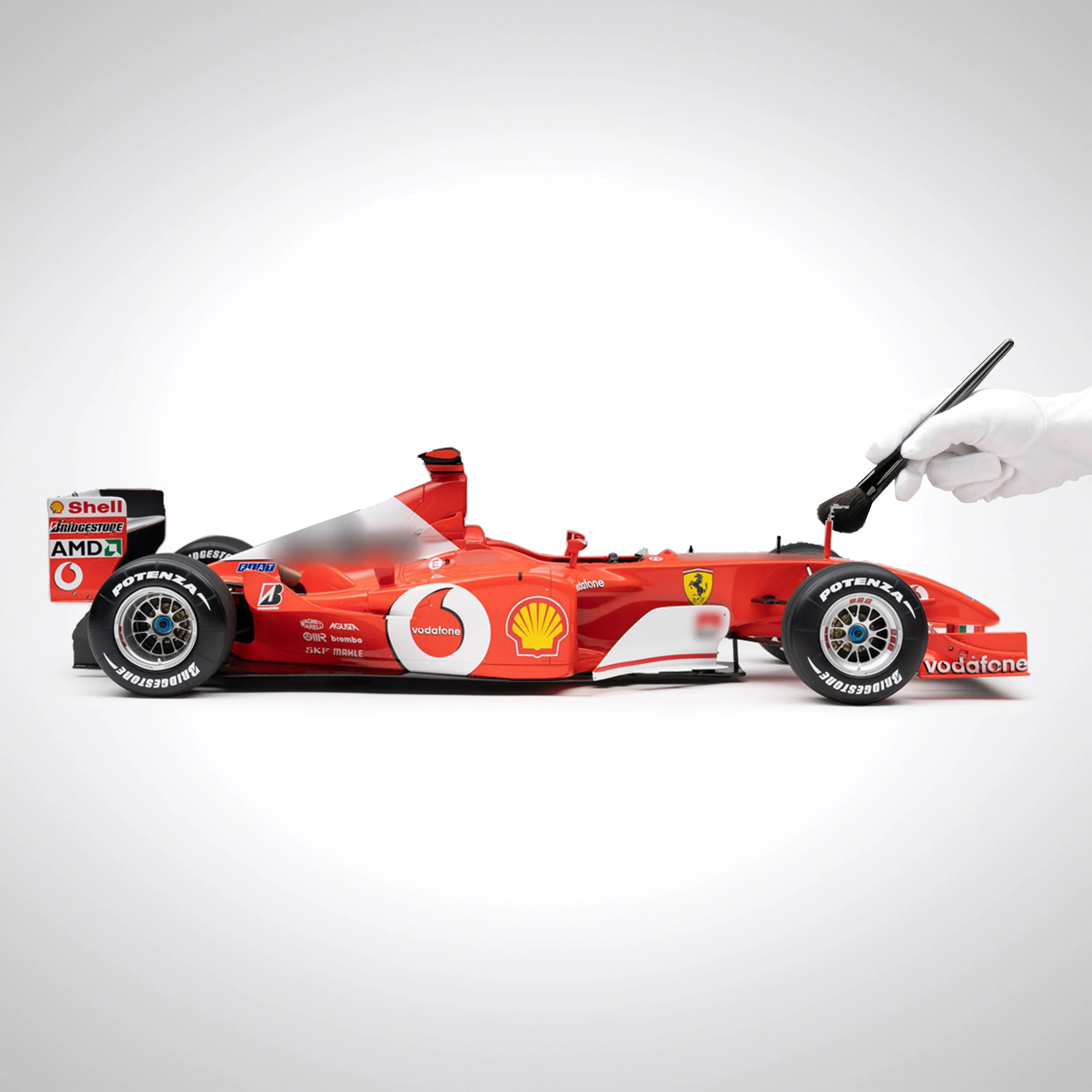 Michael Schumacher 2002 Scuderia Ferrari F2002 1:8 Scale Model - Canadian GP