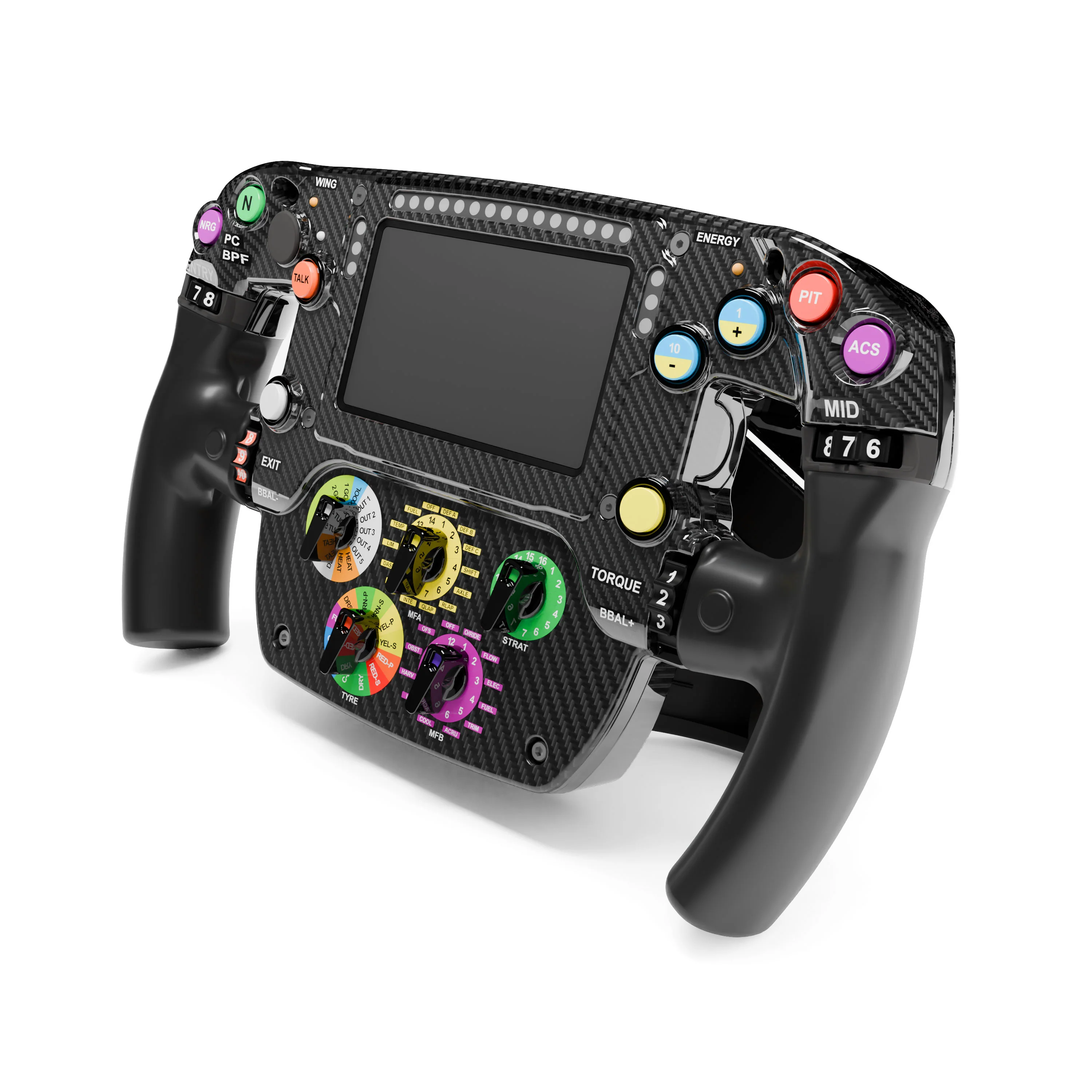 Official 2026 Aston Martin Aramco Formula One™ Team AMR26 1:1 Replica Steering Wheel - Image 2