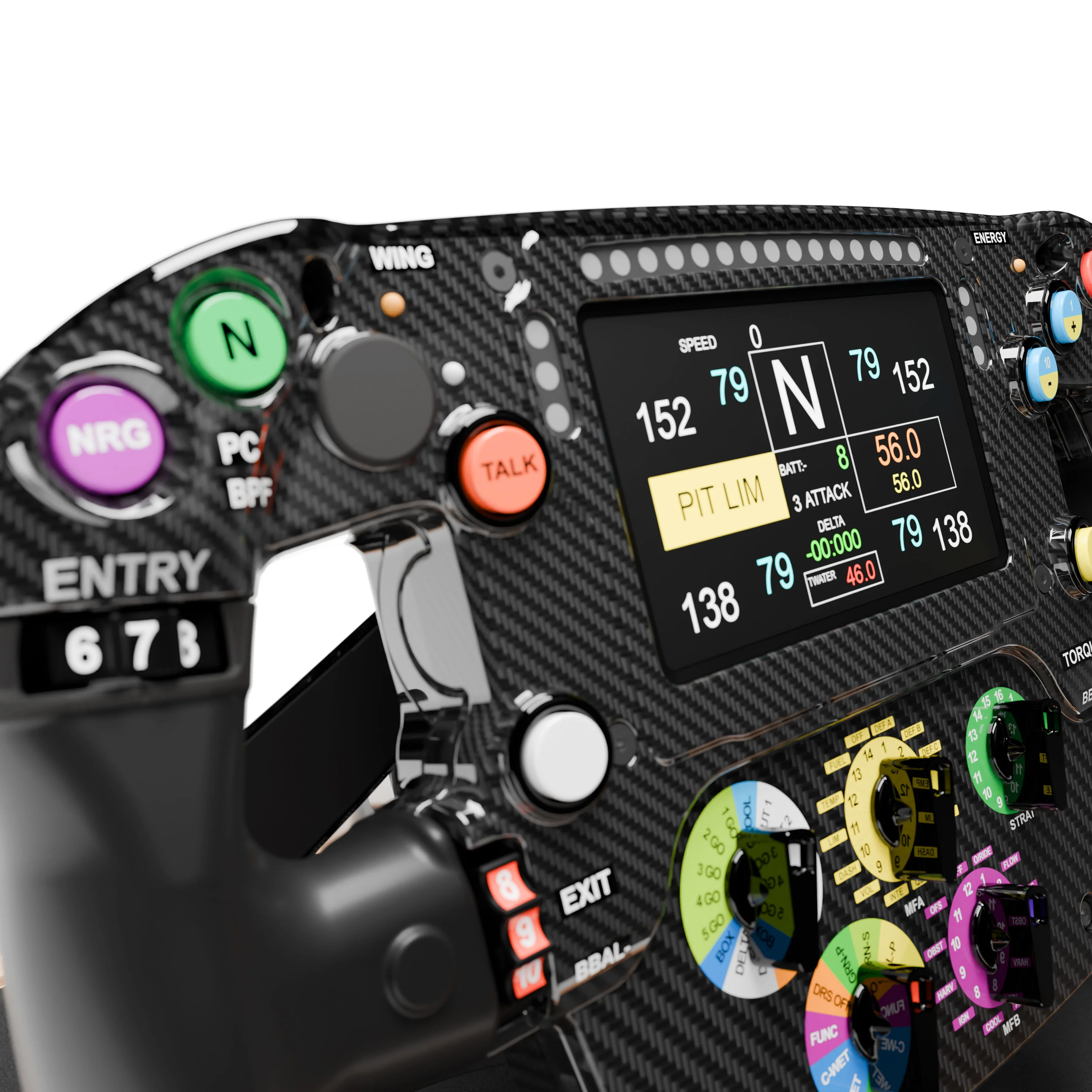 Official 2026 Aston Martin Aramco Formula One™ Team AMR26 1:1 Replica Steering Wheel - Image 3