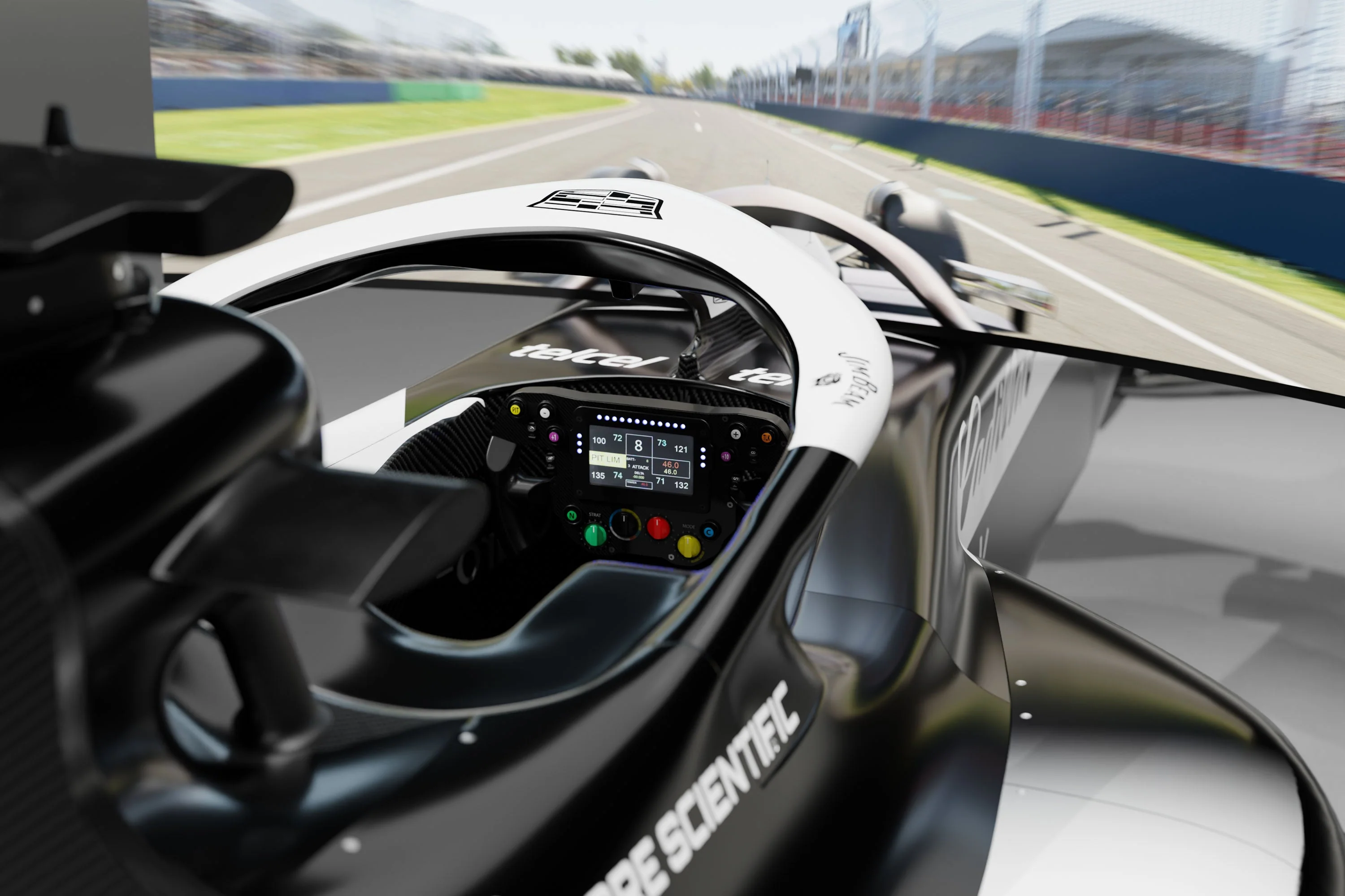 Official 2026 Cadillac Formula One Team MAC-26 Simulator - Image 6