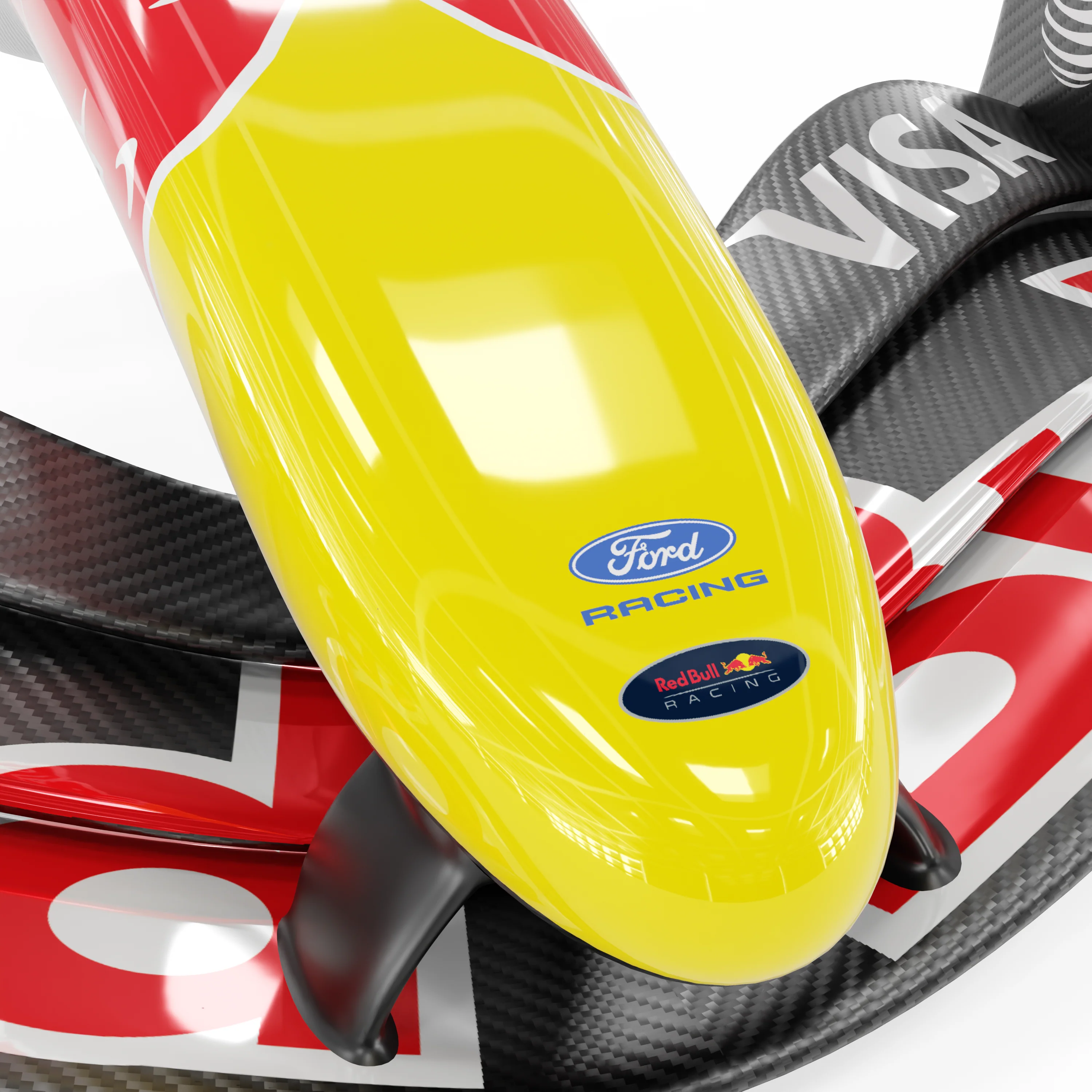 Oracle Red Bull Racing 2026 Replica Front Wing & Nose - Image 3
