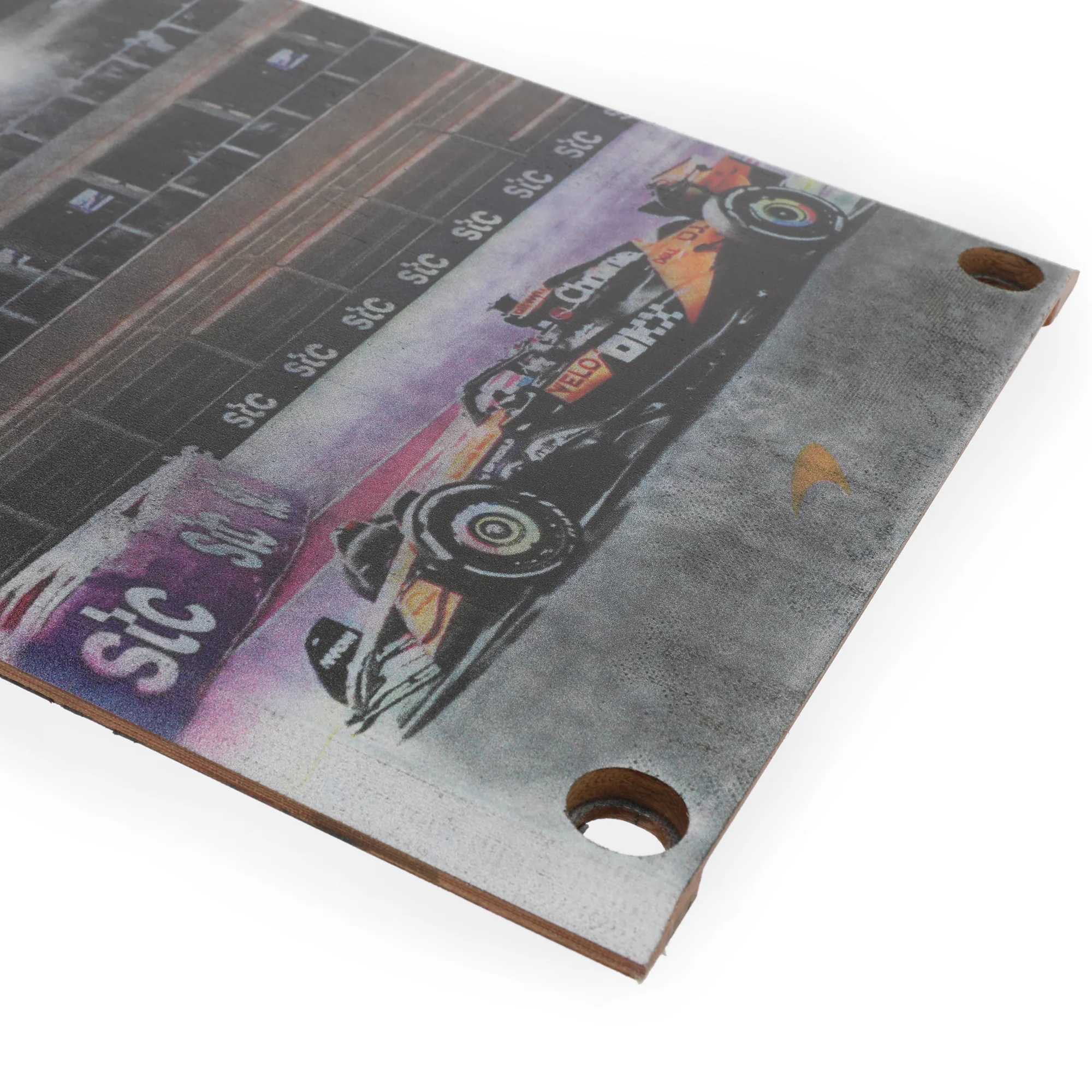 Oscar Piastri 2025 McLaren F1 Team Grand Prix Used Front Skid Plank Wall Art - Saudi Arabian GP - Image 5