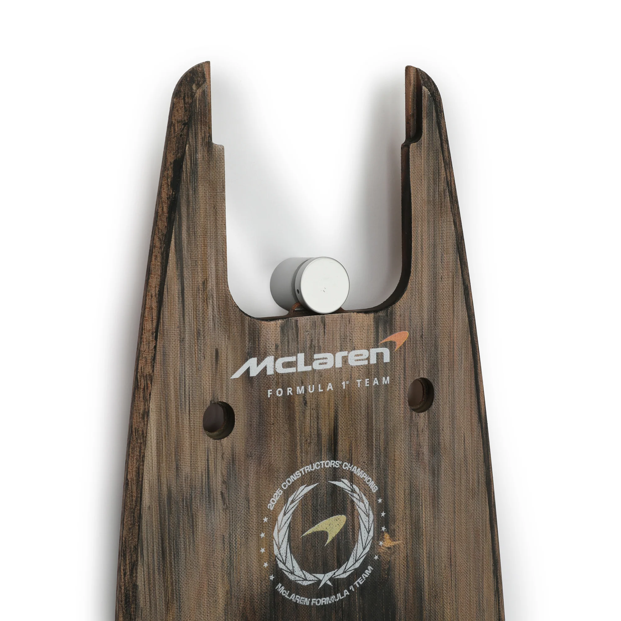 Oscar Piastri 2025 McLaren F1 Team Grand Prix Used Front Skid Plank Wall Art - US GP - Image 2