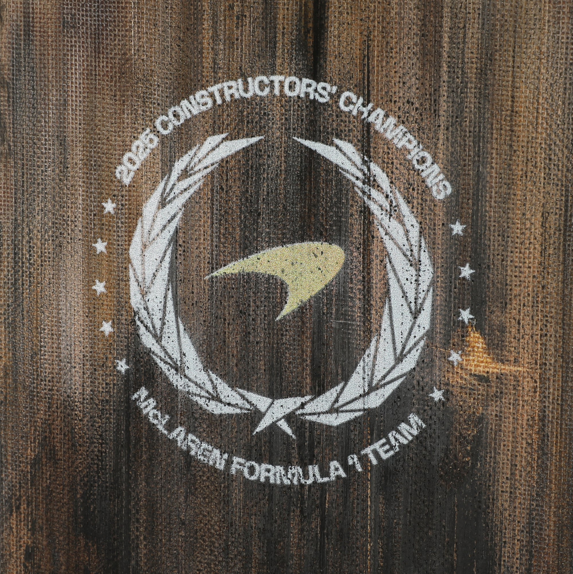 Oscar Piastri 2025 McLaren F1 Team Grand Prix Used Front Skid Plank Wall Art - US GP - Image 5