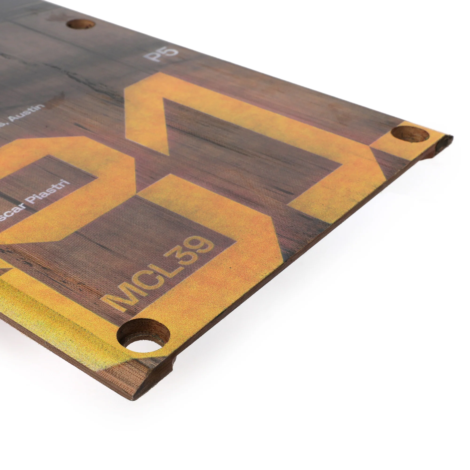 Oscar Piastri 2025 McLaren F1 Team Grand Prix Used Front Skid Plank Wall Art - US GP - Image 6