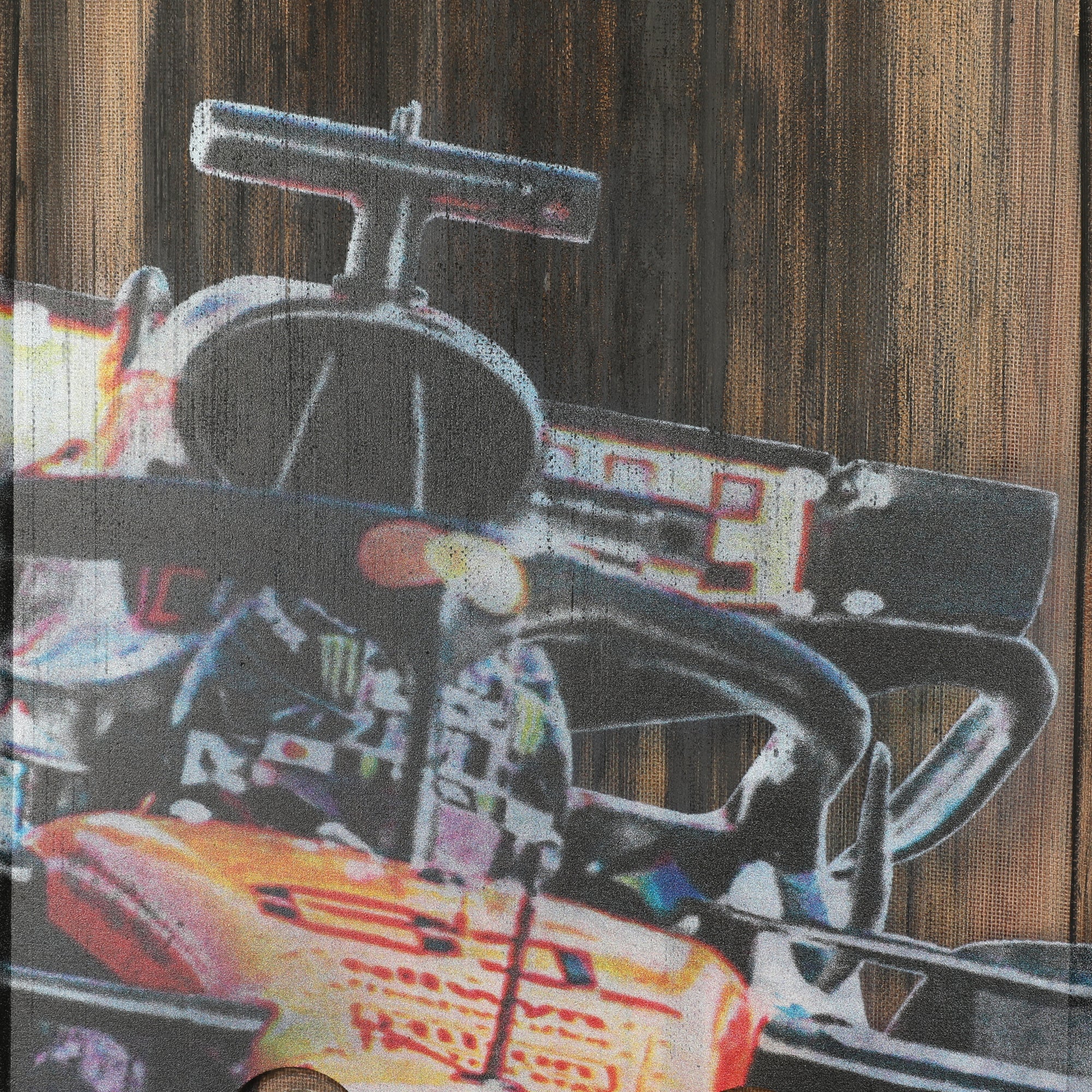 Oscar Piastri 2025 McLaren F1 Team Grand Prix Used Front Skid Plank Wall Art - US GP - Image 8