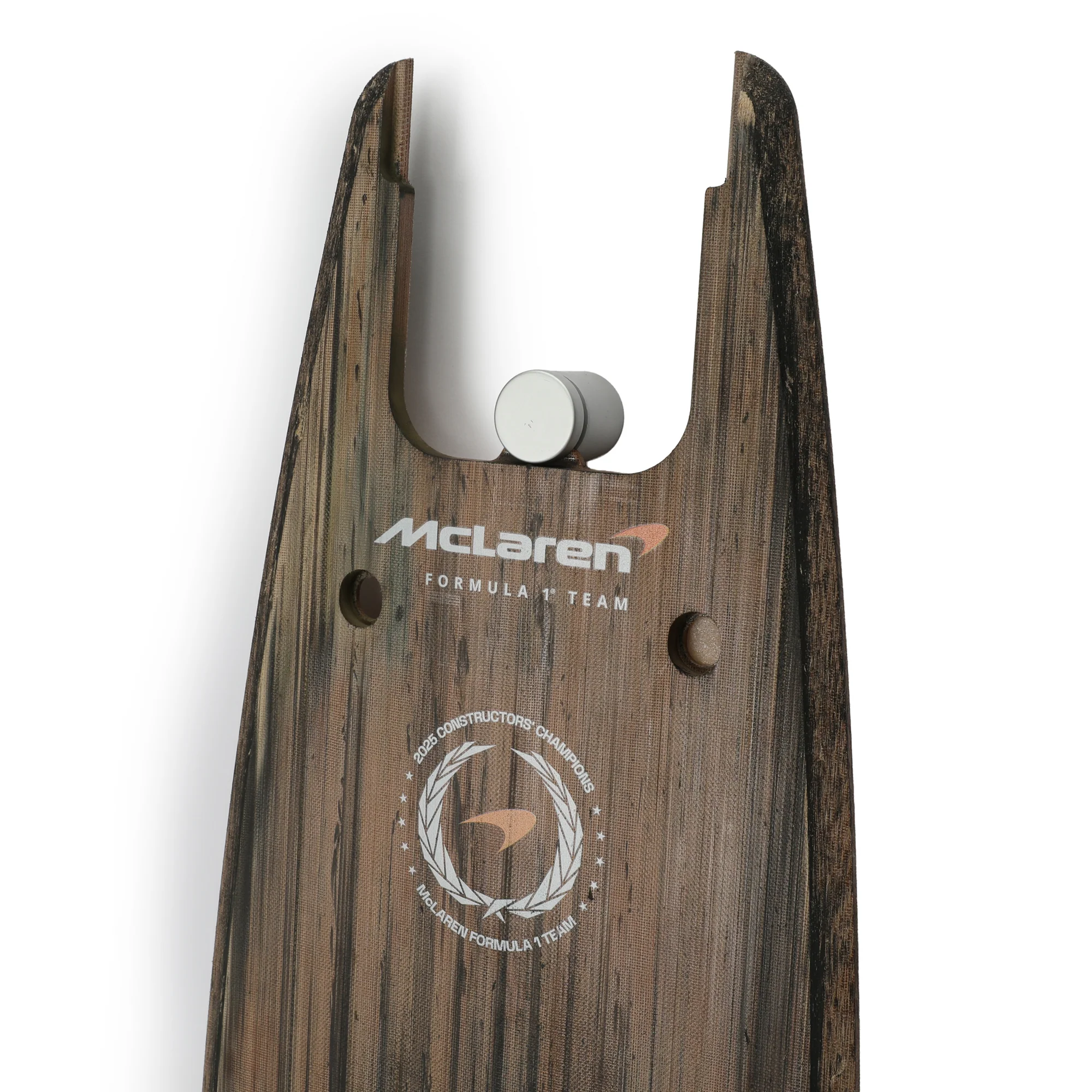 Oscar Piastri 2025 McLaren F1 Team Race Used Front Skid Plank Wall Art - Brazilian GP - Image 2