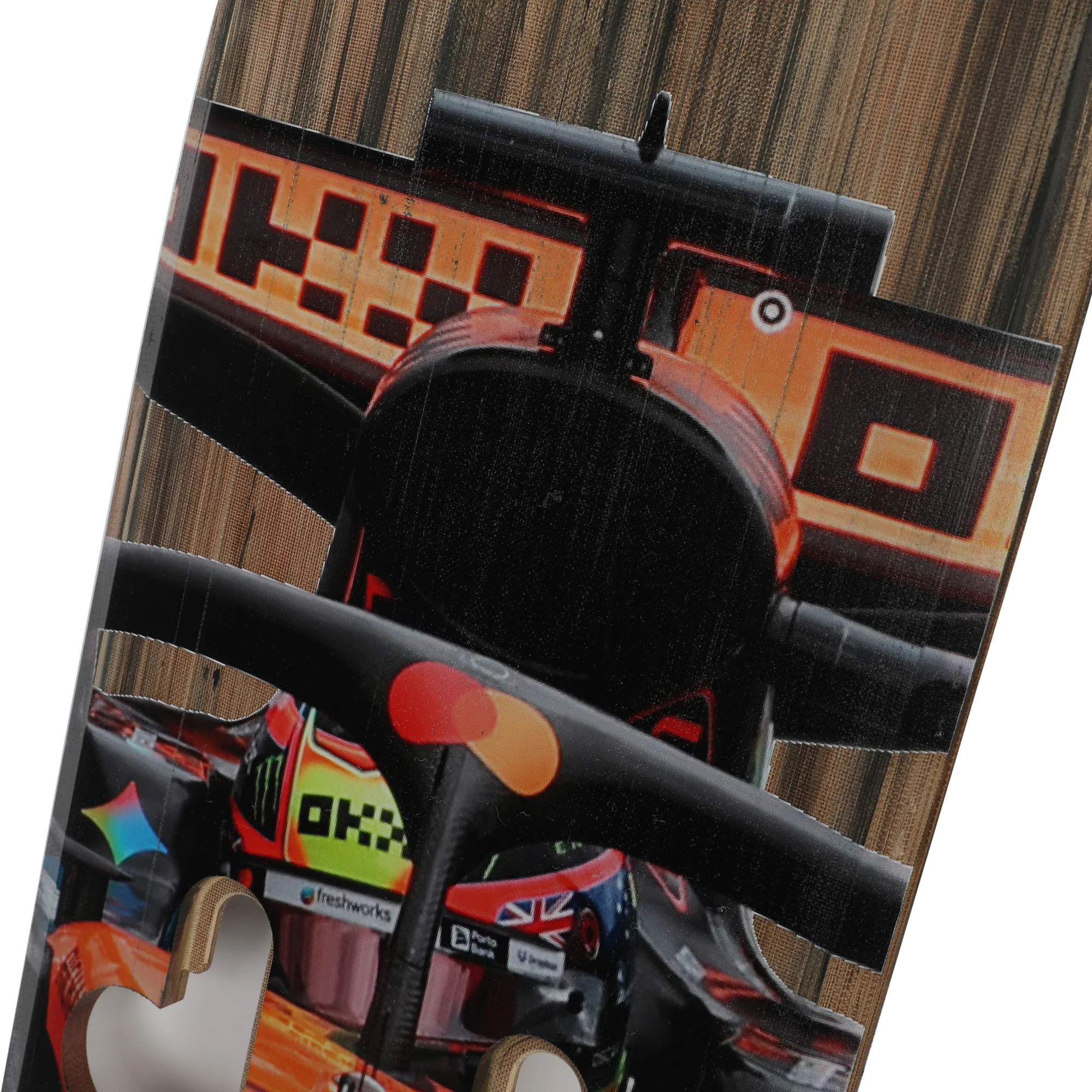 Oscar Piastri 2025 McLaren F1 Team Race Used Front Skid Plank Wall Art - Brazilian GP - Image 6