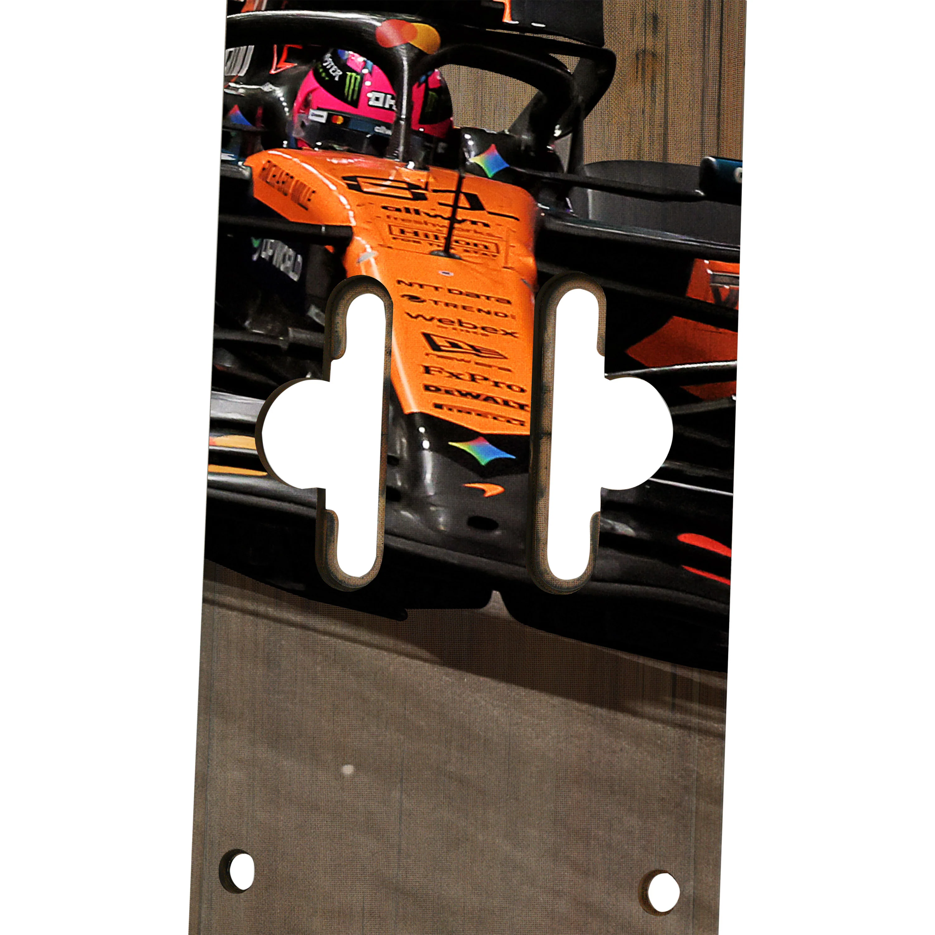 Oscar Piastri 2025 McLaren F1 Team Race Used Front Skid Plank Wall Art - Las Vegas GP - Image 4